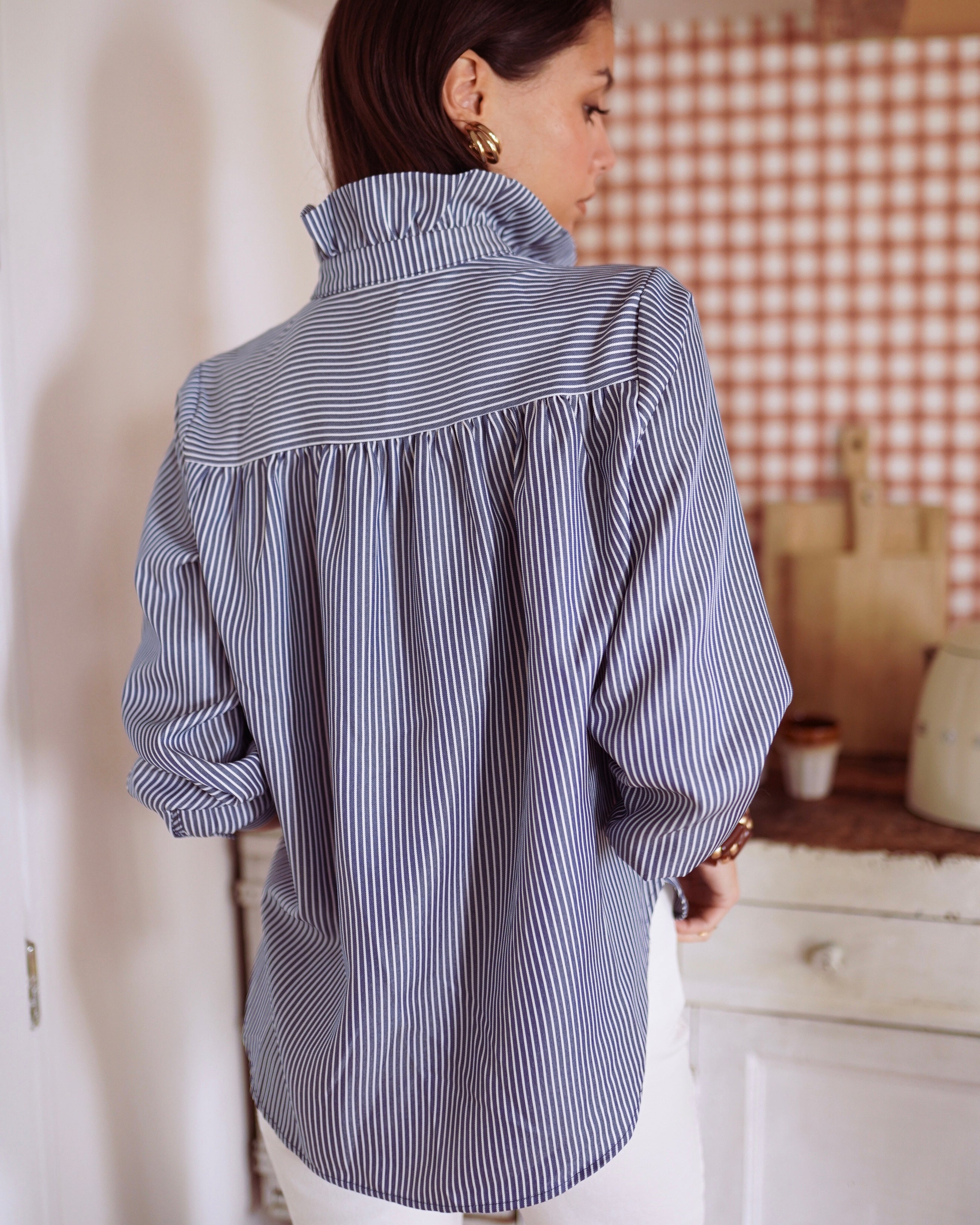 Arianne Striped Blouse