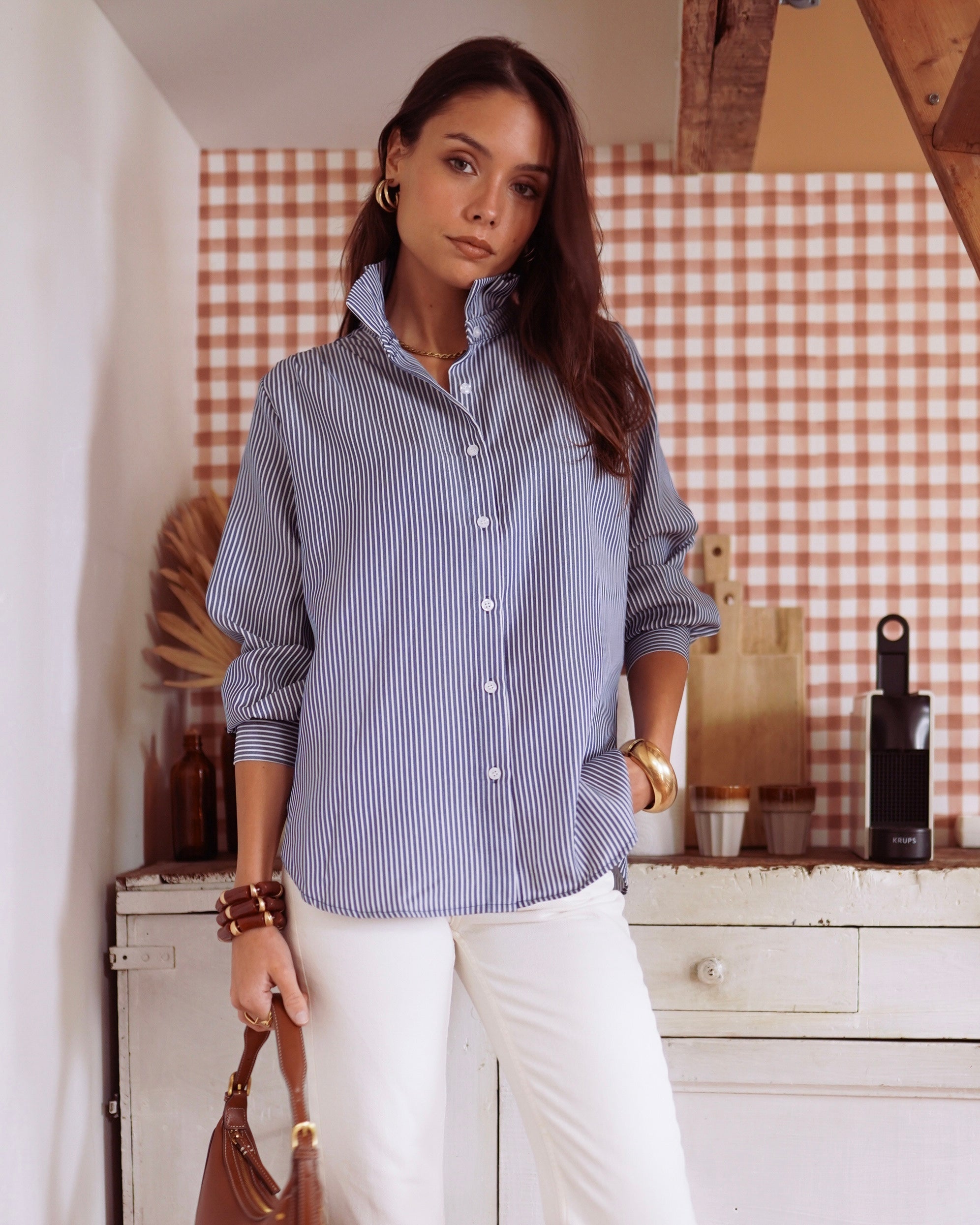 Arianne Striped Blouse