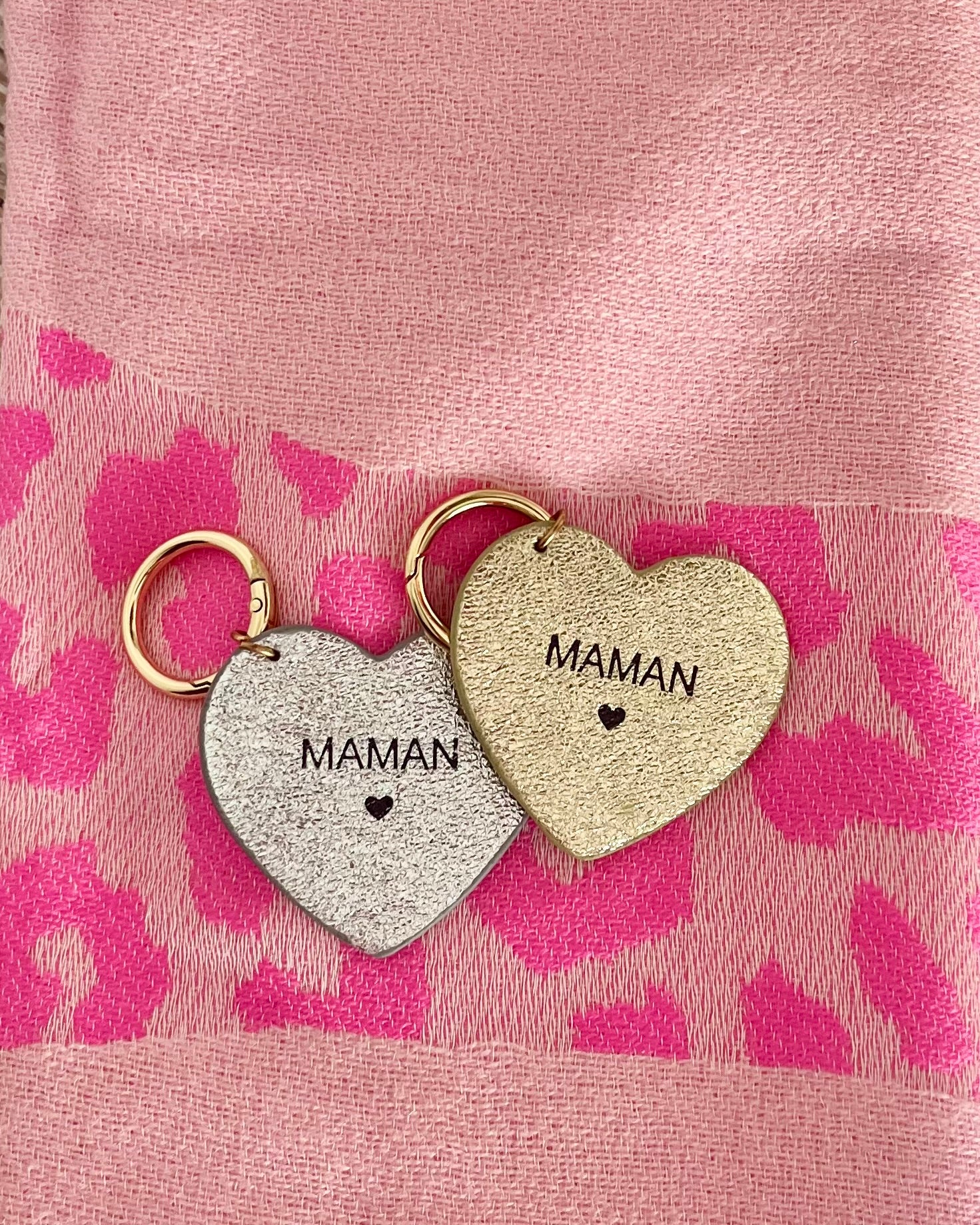 Maman Keyring