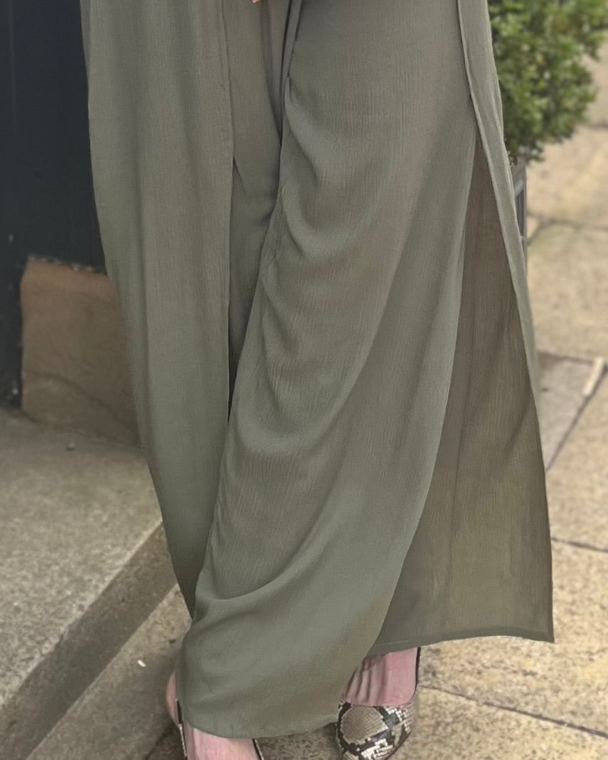 Marina Trouser - Khaki