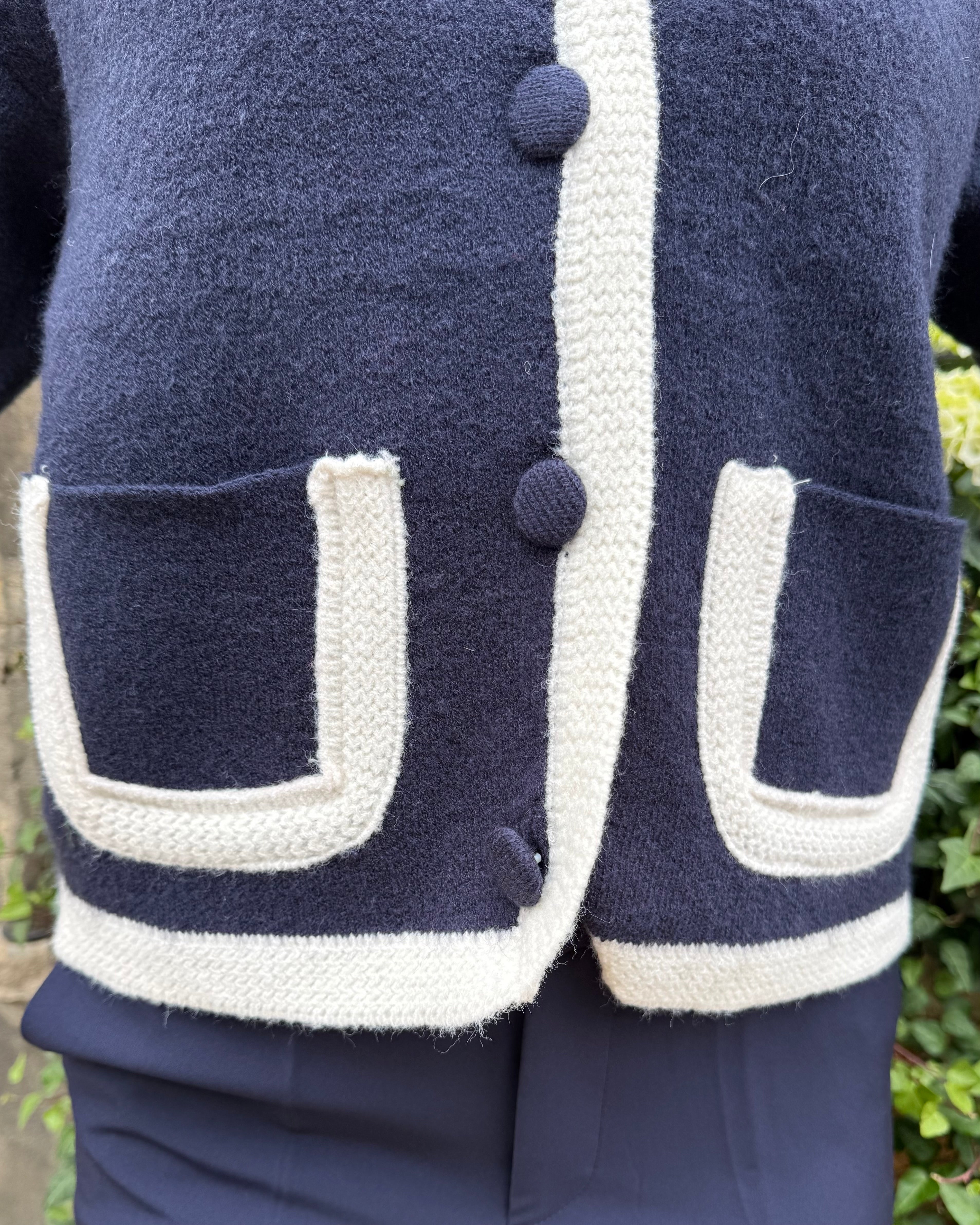 Elspeth Knit - Navy