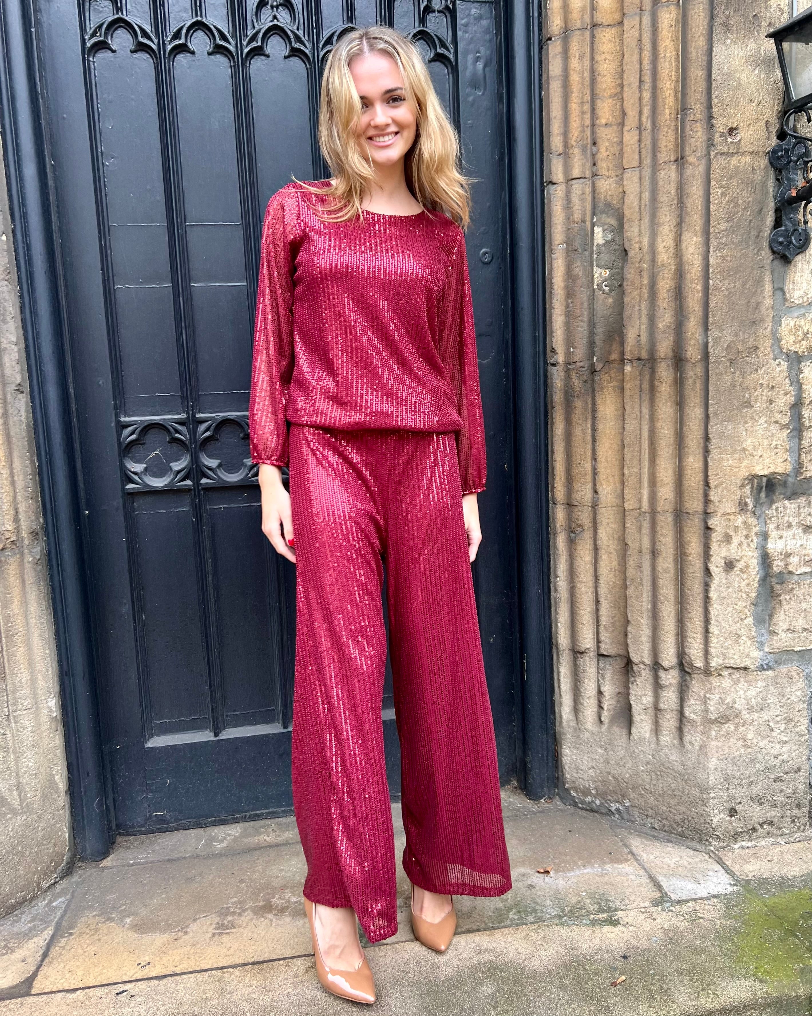 Issyma Sequin Trousers