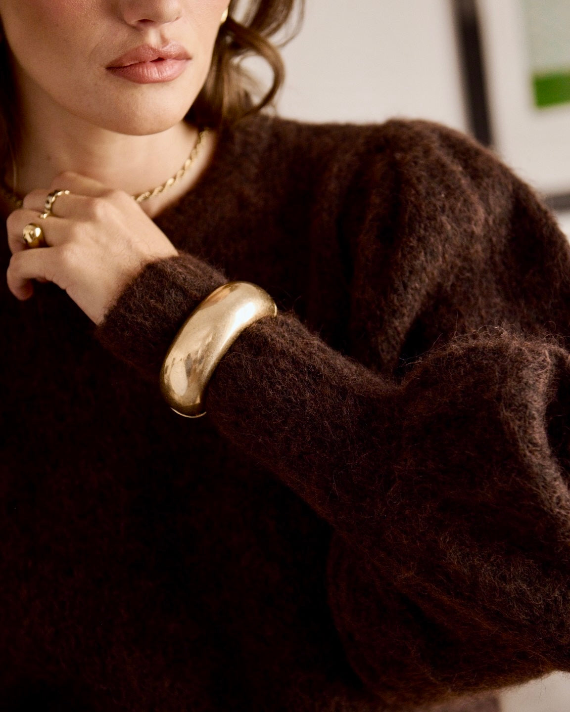 Zellie Knit - Chocolate