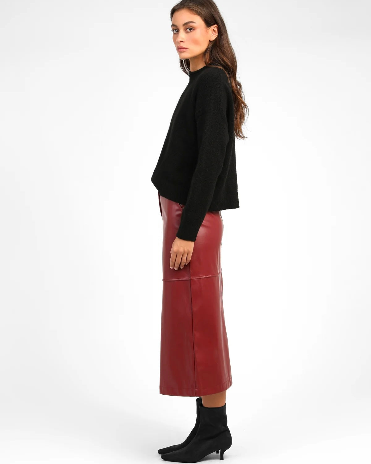 Jouria Skirt - Rouge