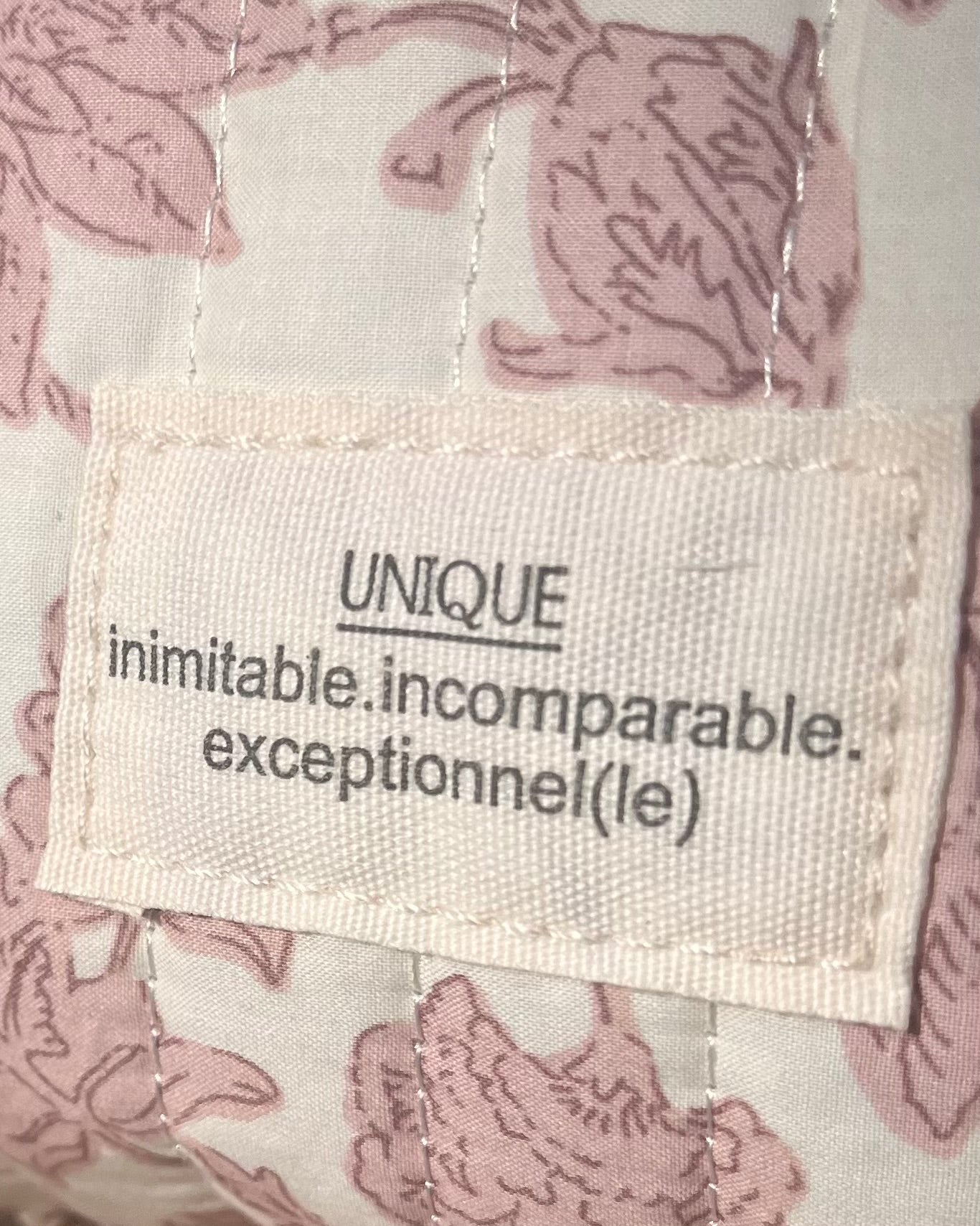 Cosmetic Pouch - Pink Unique