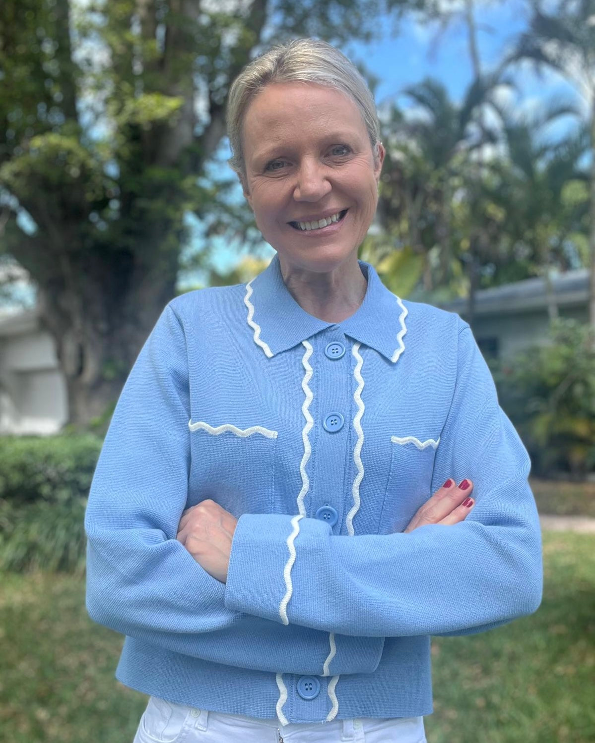 Valiano Cardigan - Light Blue