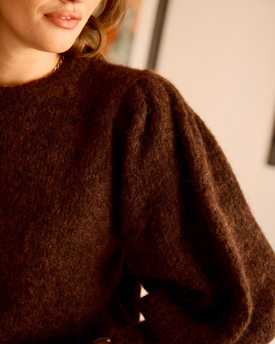 Zellie Knit - Chocolate