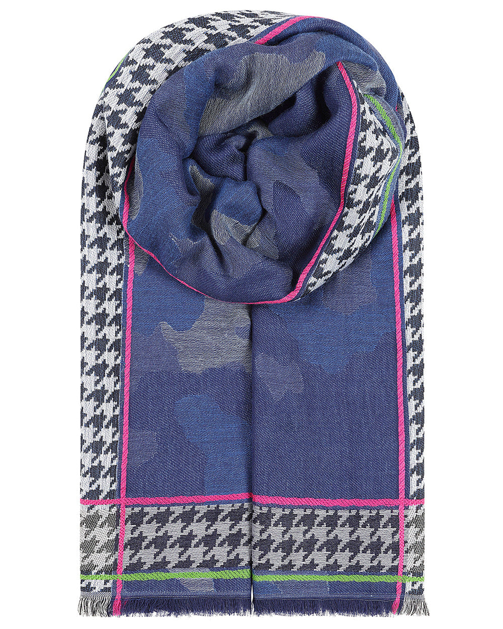 Ombre Scarf - Blue