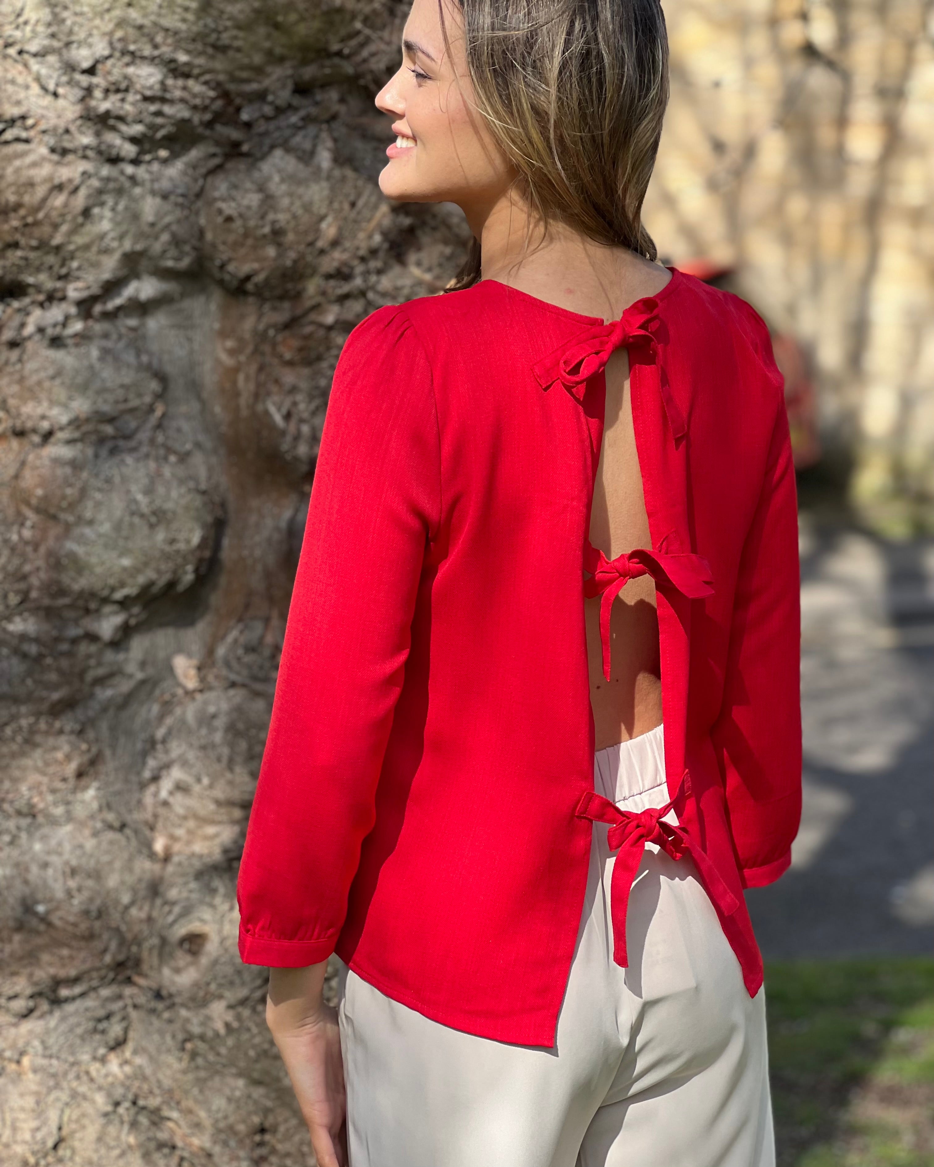 Eloise Top - Red