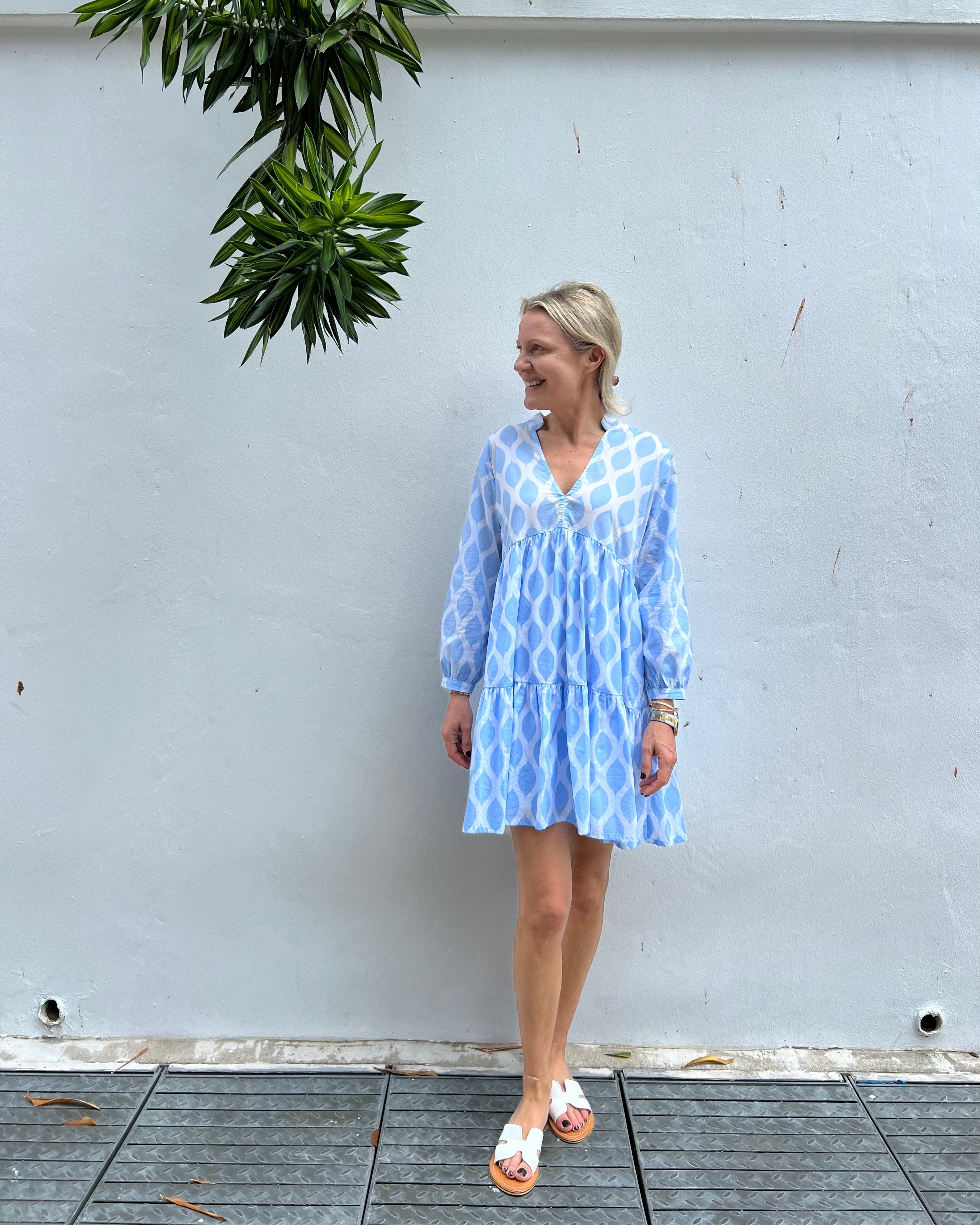 Morgan Dress - Alice London Trellis