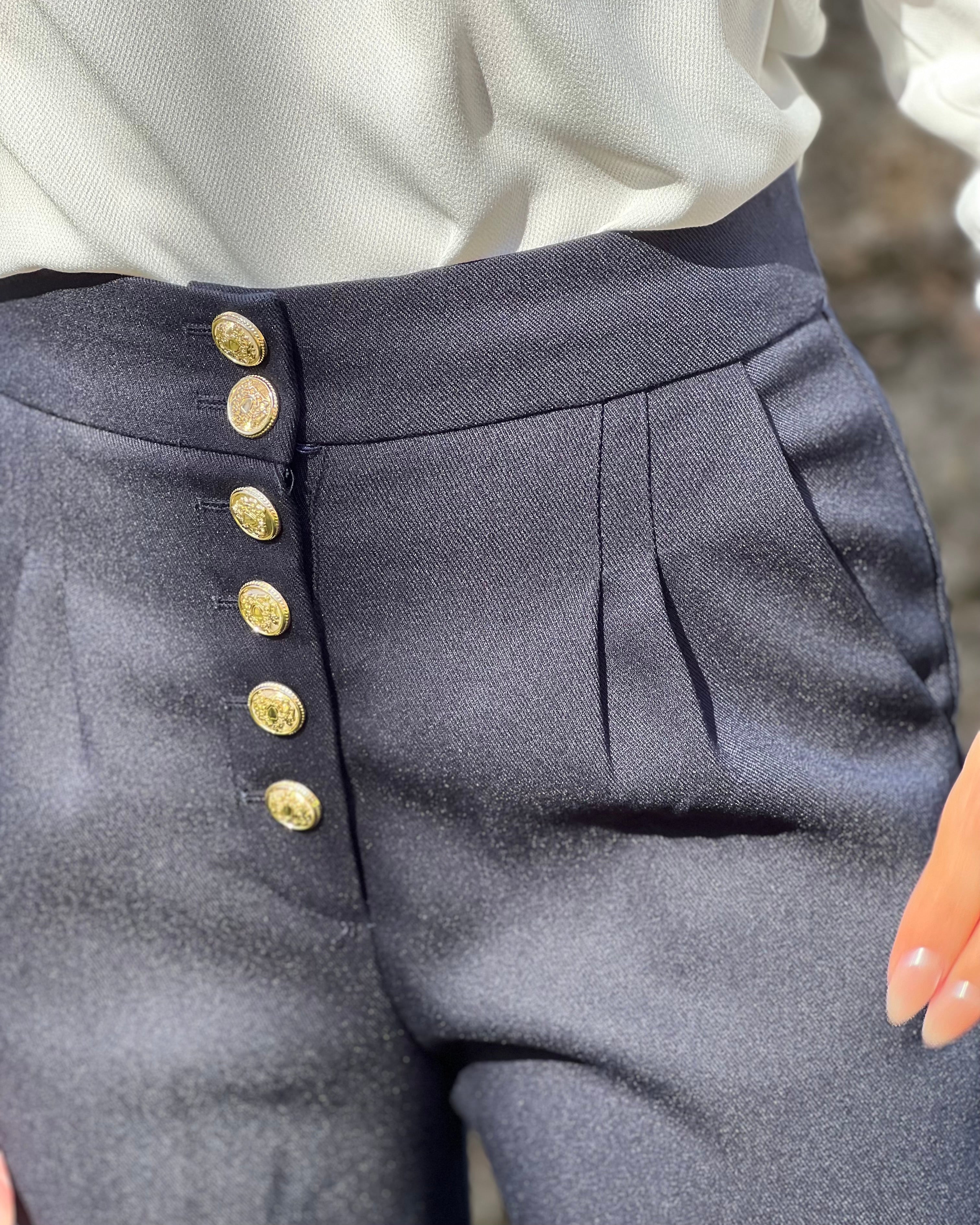 Marie Button Trousers