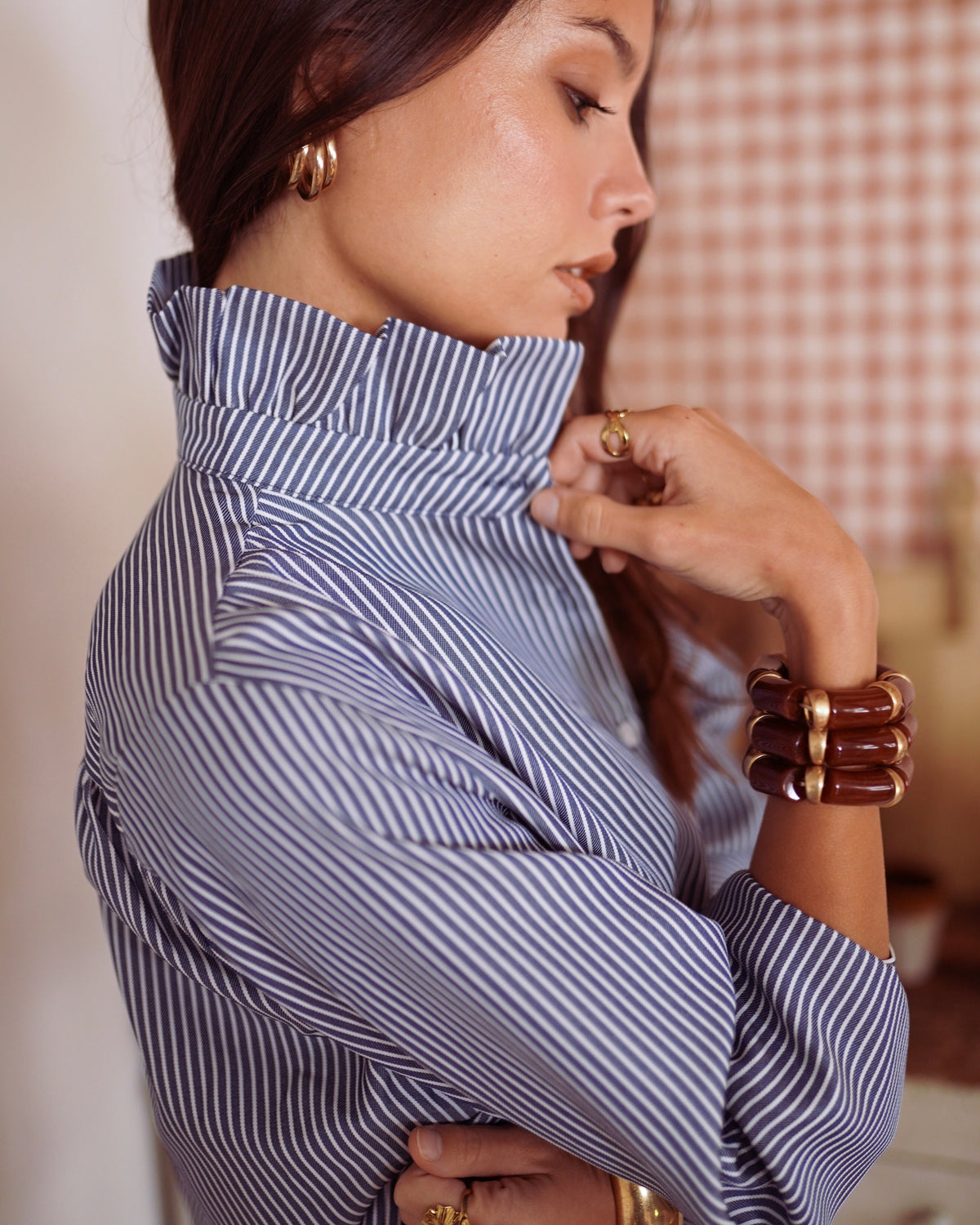 Arianne Striped Blouse