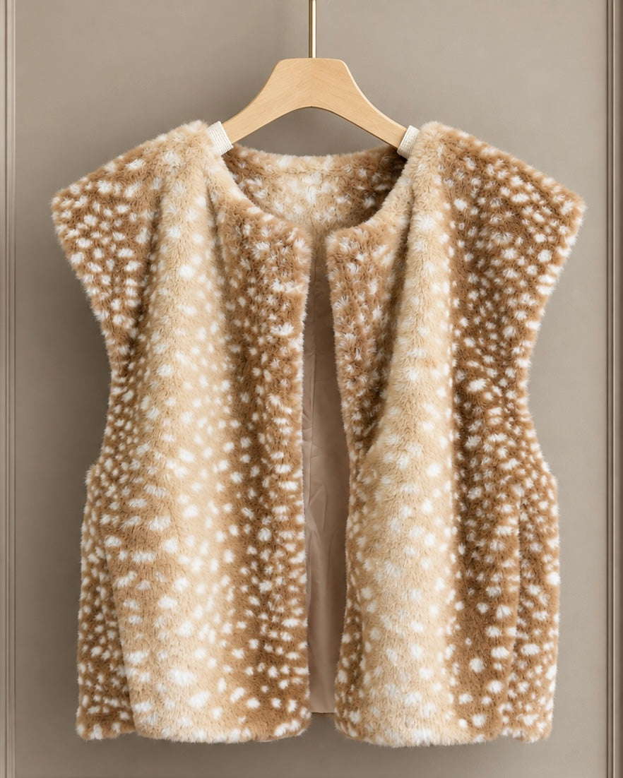Bambi Gilet - Camel