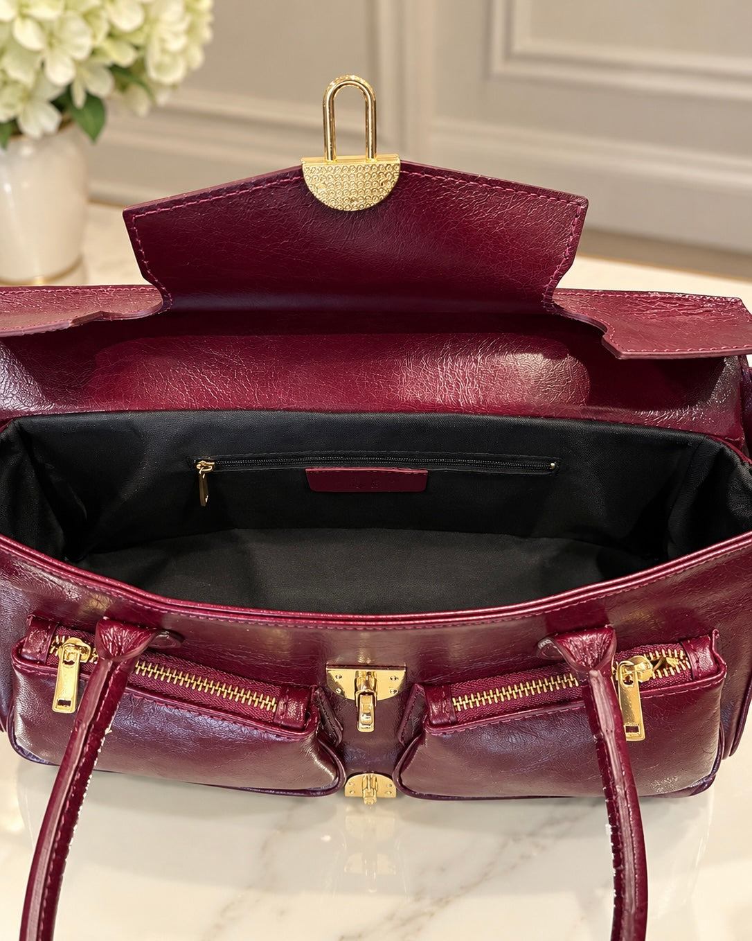 Taormina Leather Handbag