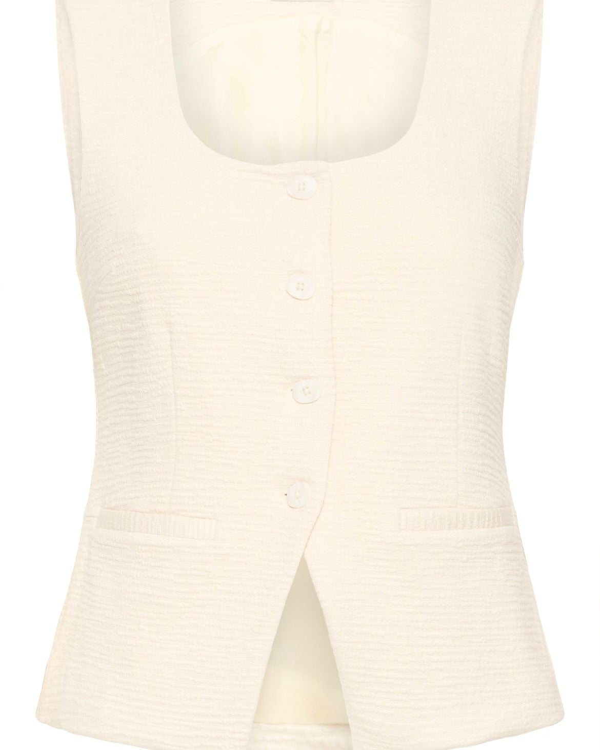 Tilde Waistcoat - Almond