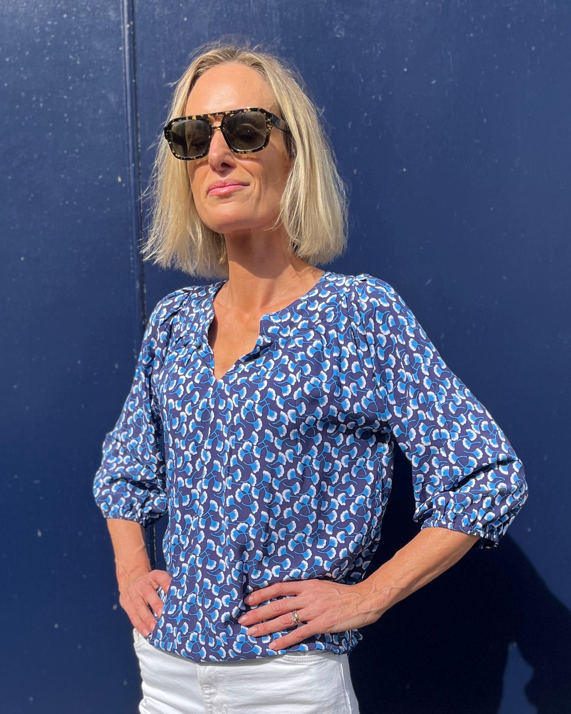 Pippa - Navy Ginko