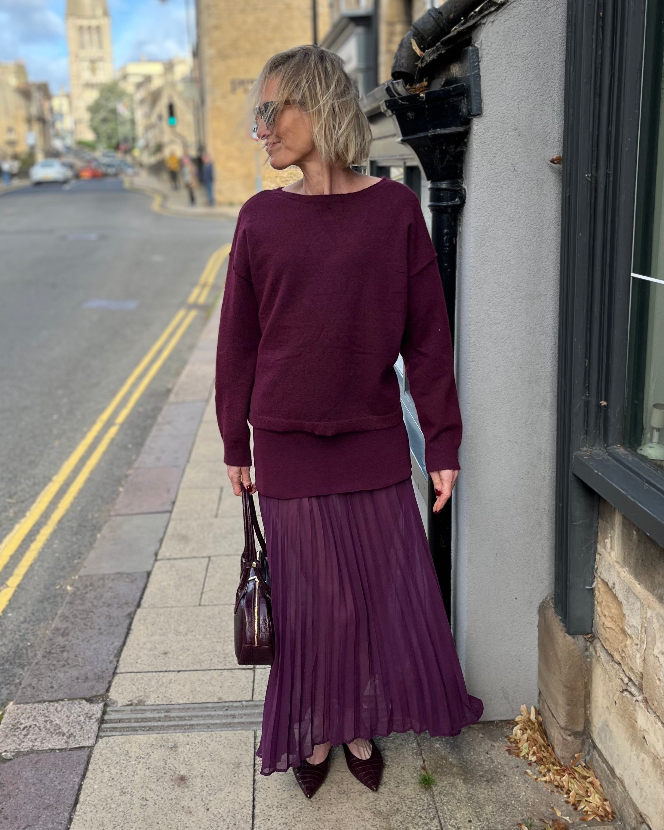 Carmine Skirt