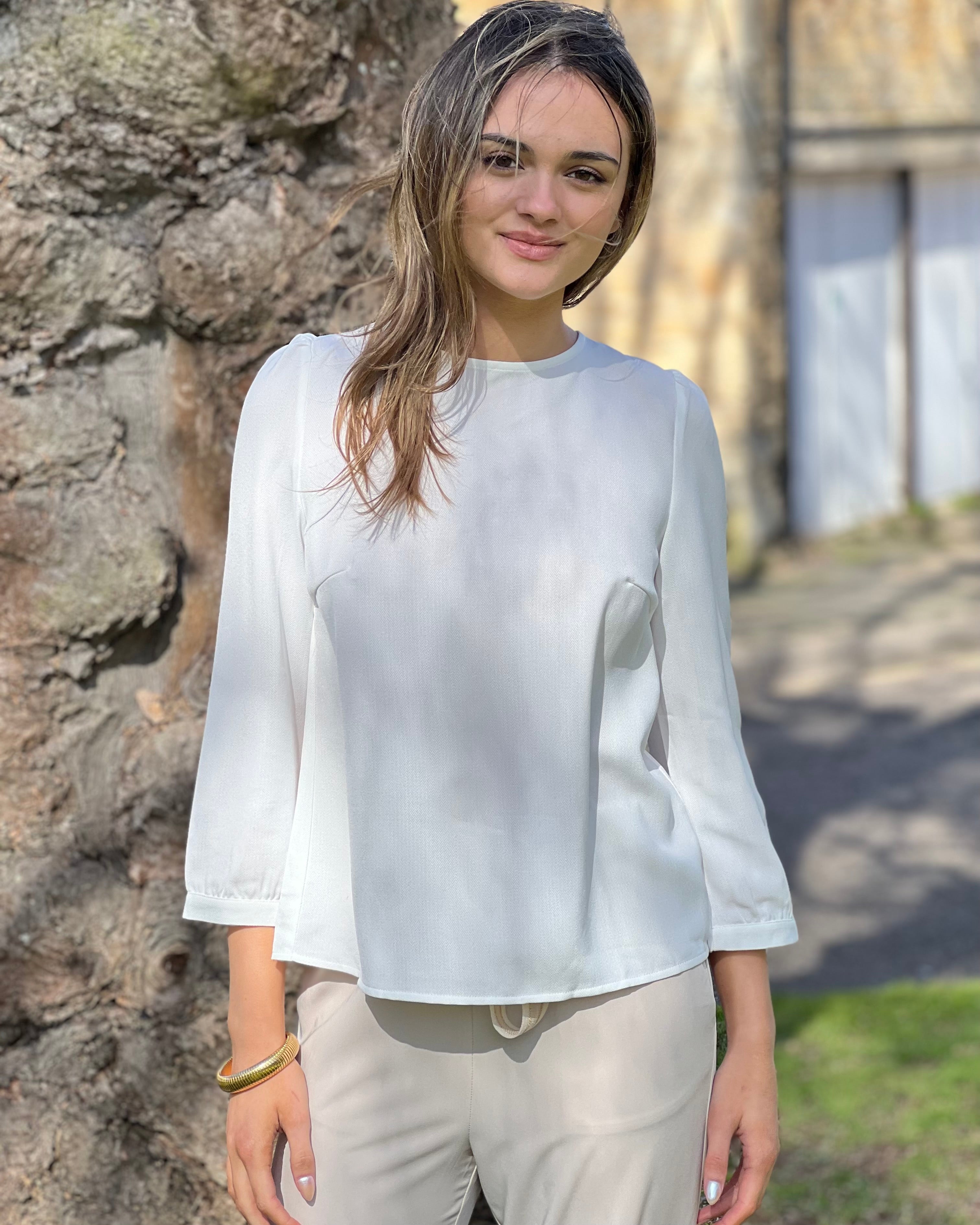 Eloise Top - White