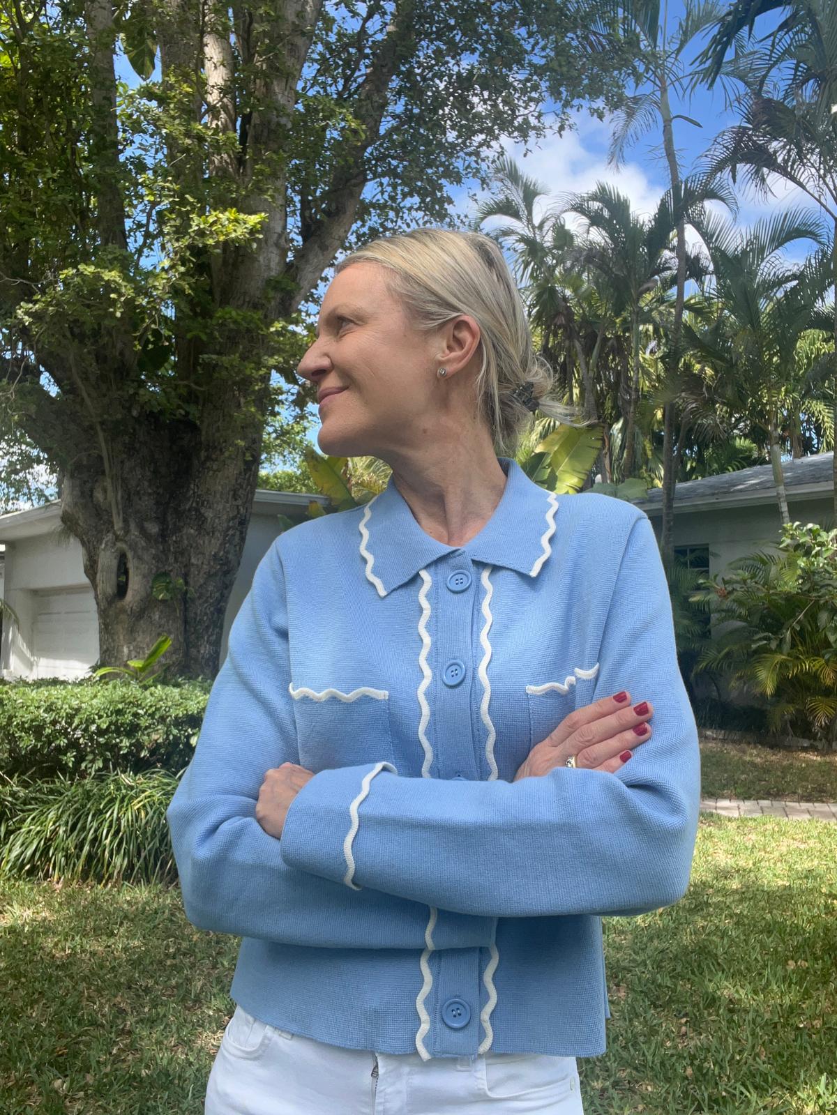 Valiano Cardigan - Light Blue