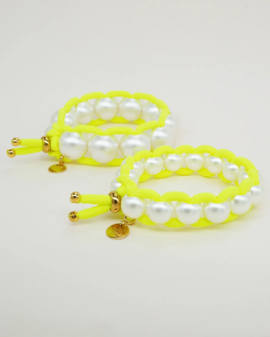 Bichous Pearly Woven Scrunchie