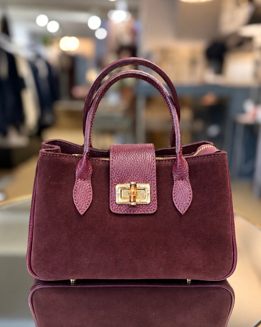 Arezzo Bag - Burgundy