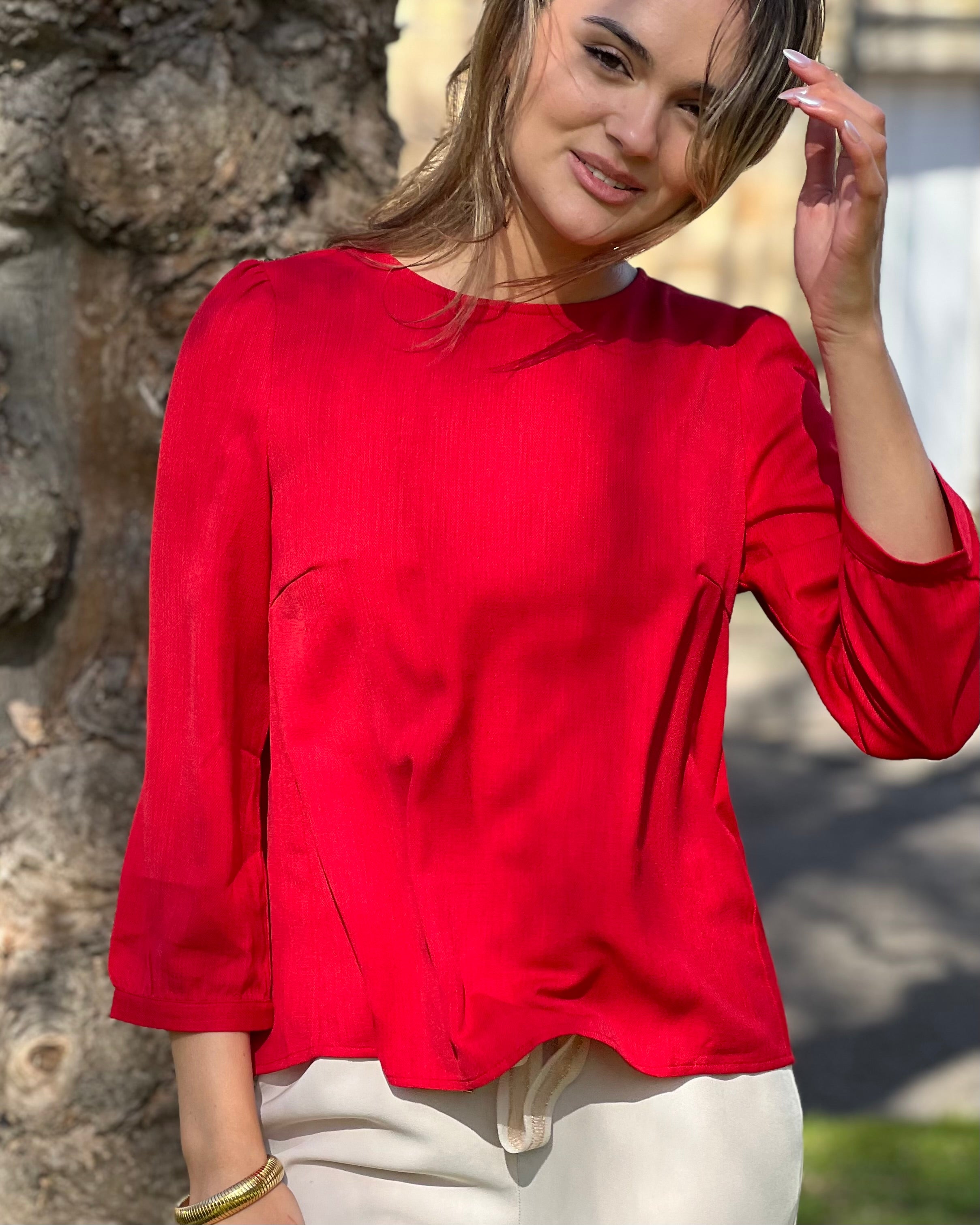 Eloise Top - Red