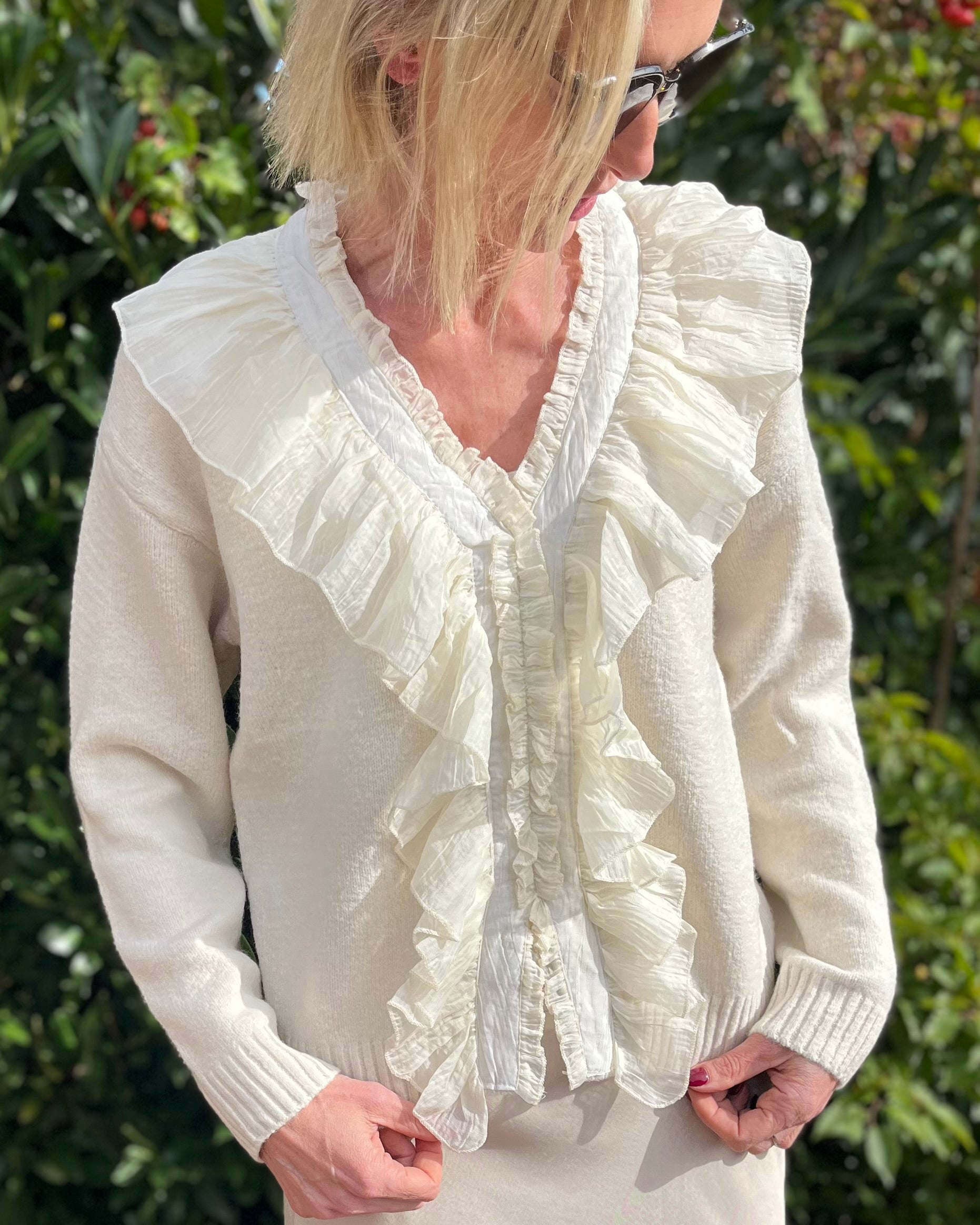 Farrah Frill Knit