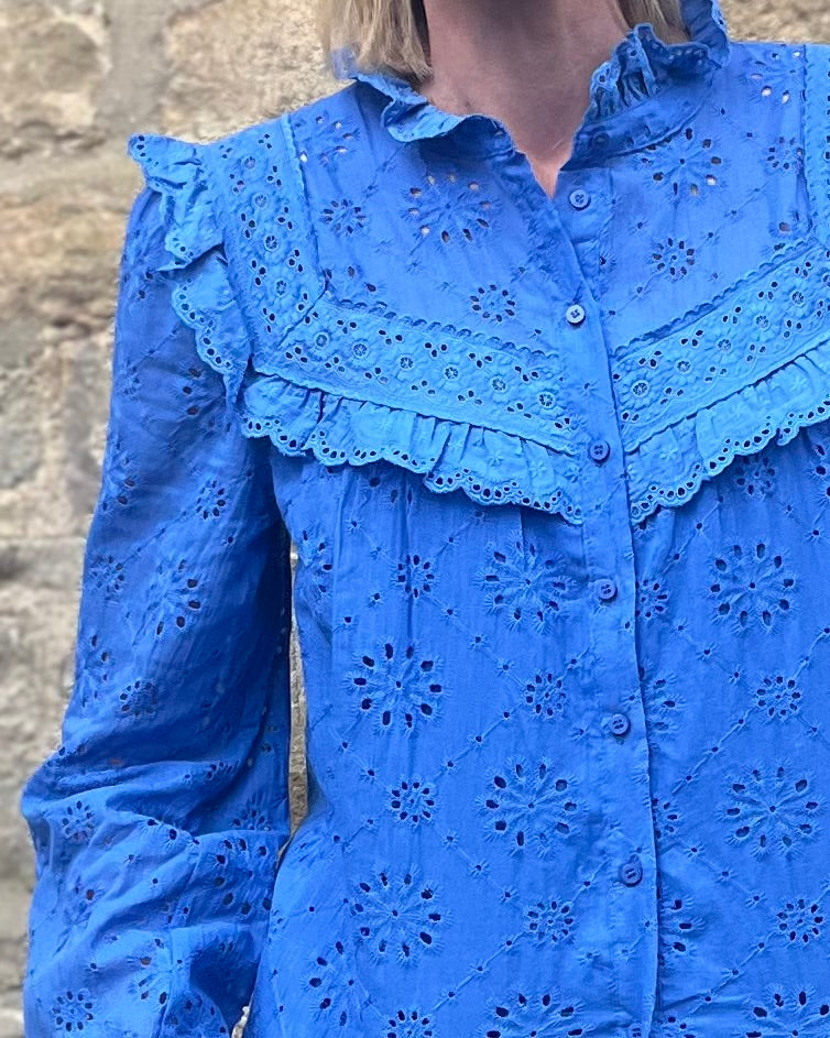 Ines Blouse - Blue