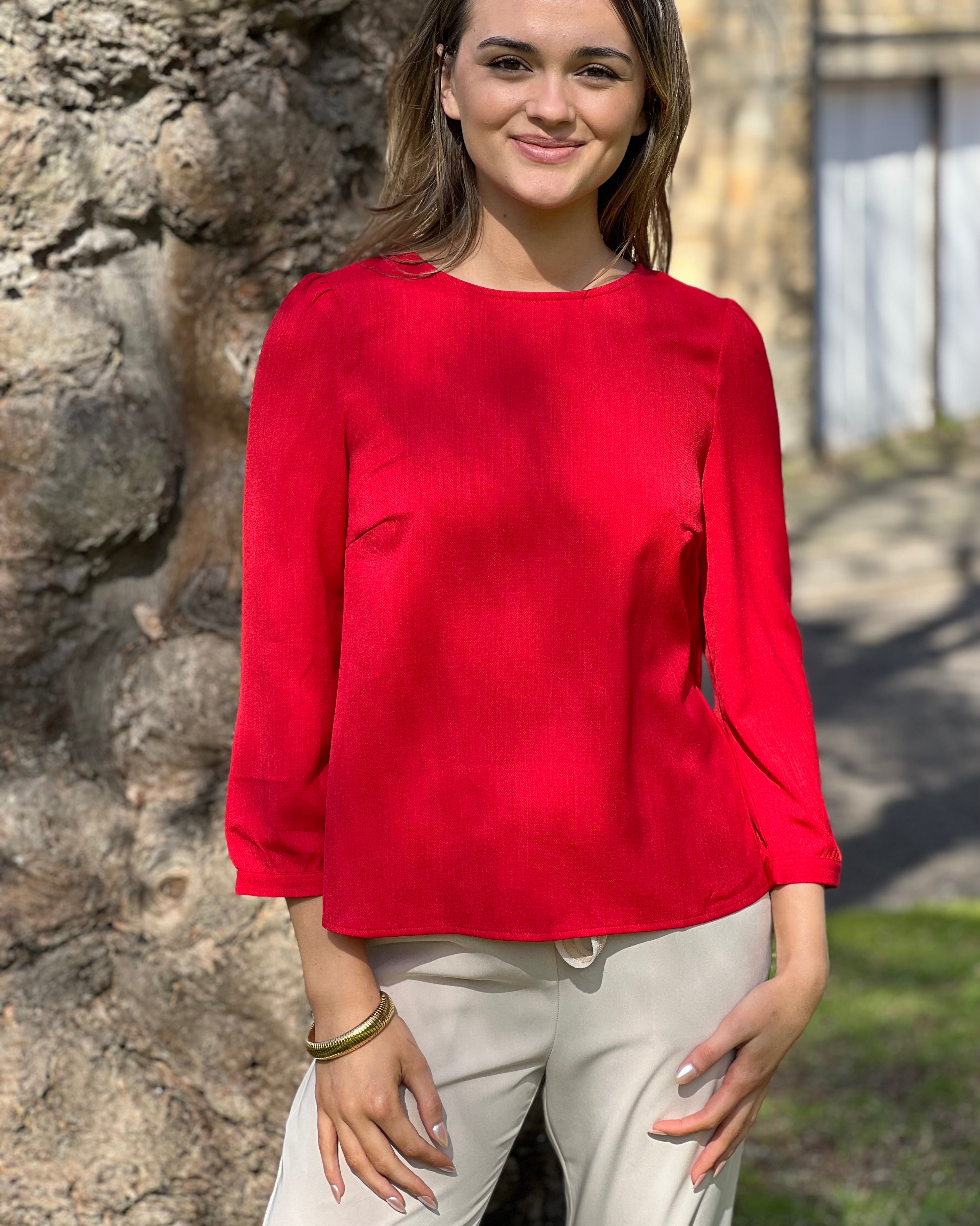 Eloise Top - Red