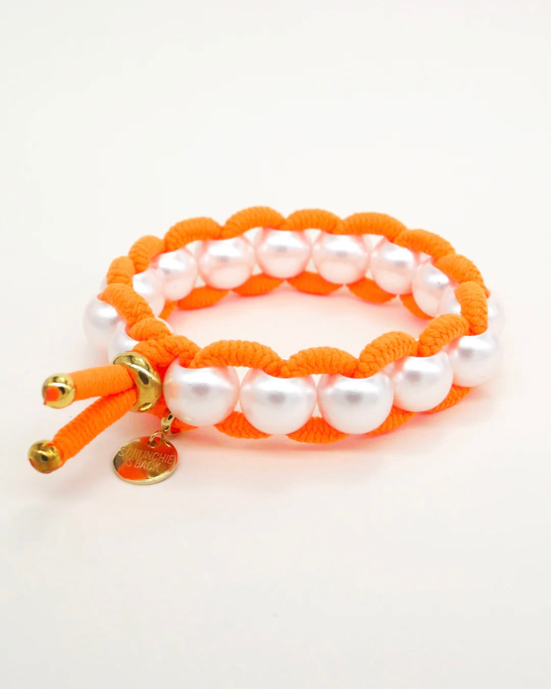 Bichous Pearly Woven Scrunchie