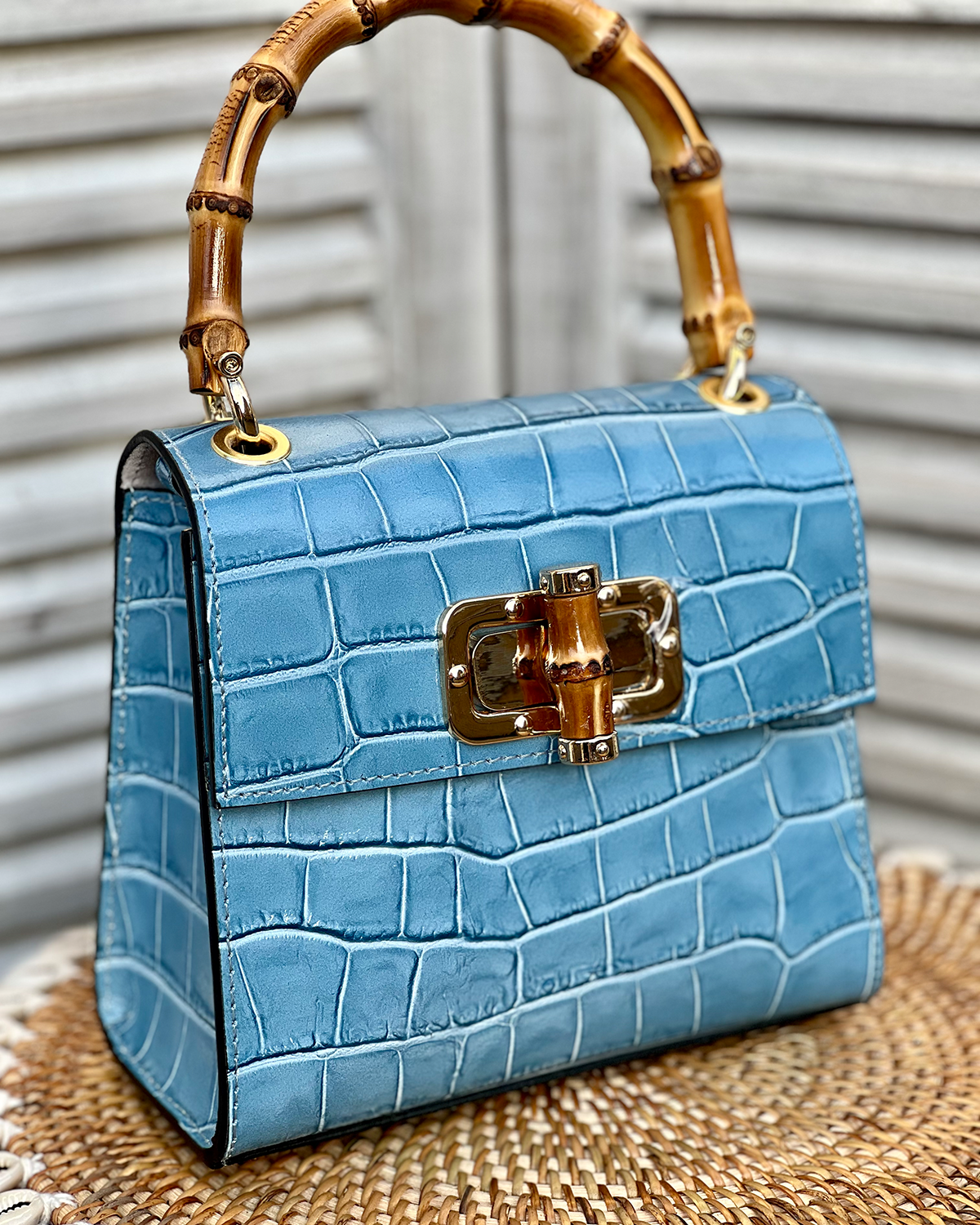 Chelsea Handbag - Baby Blue