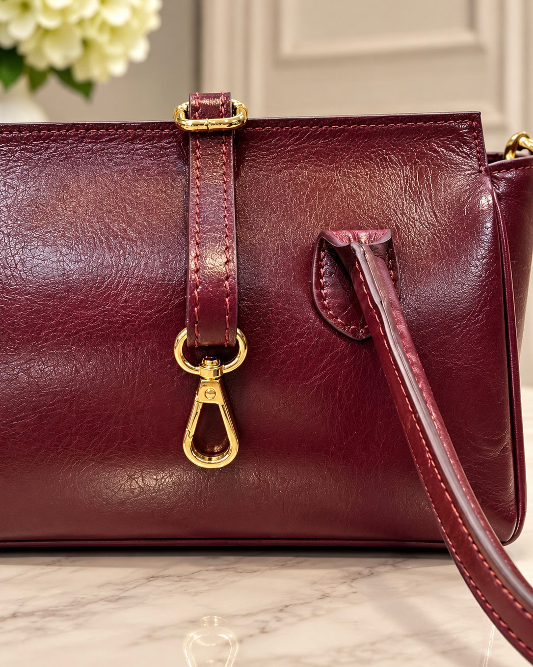 Taormina Leather Handbag