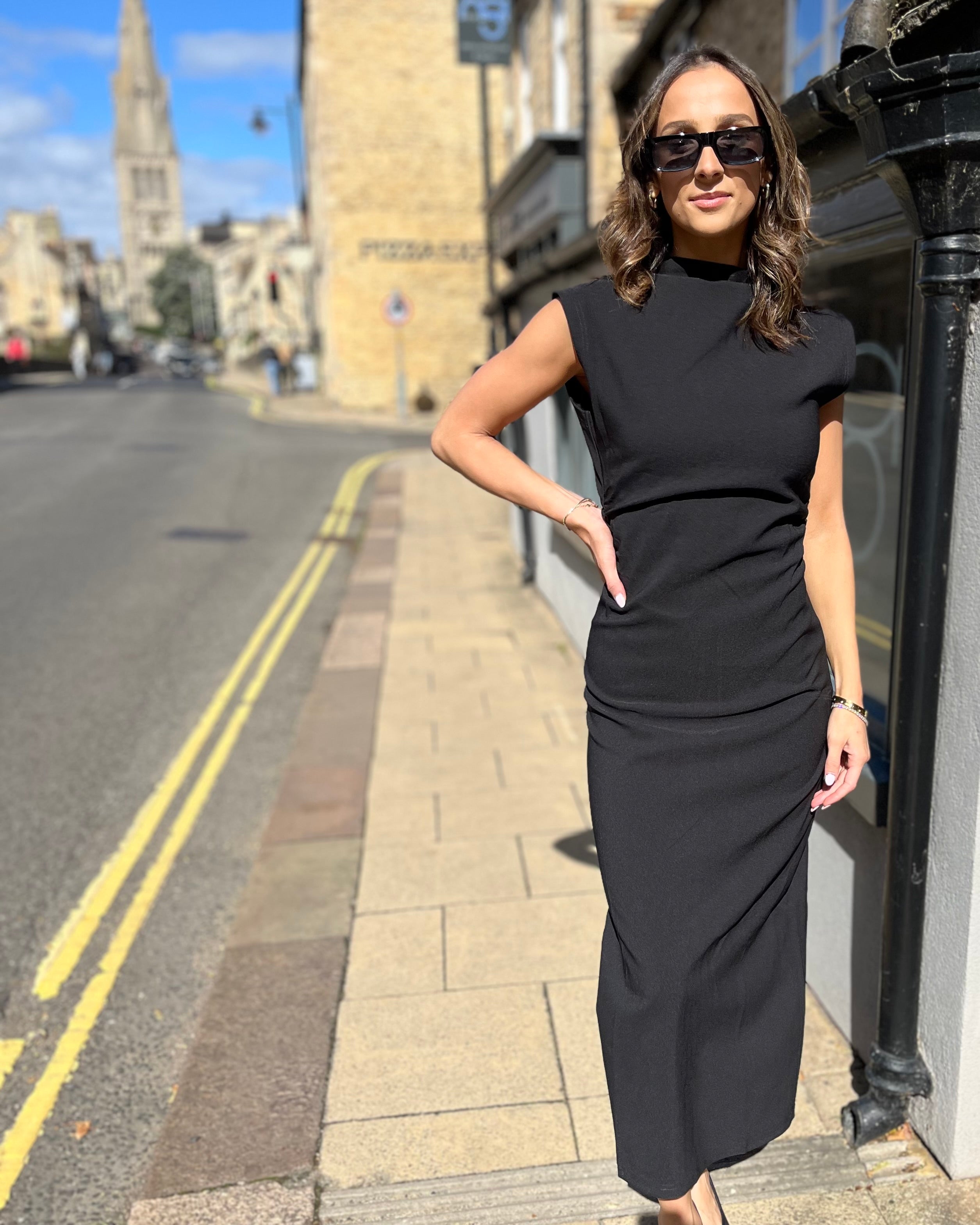 Elodia Dress - Noir