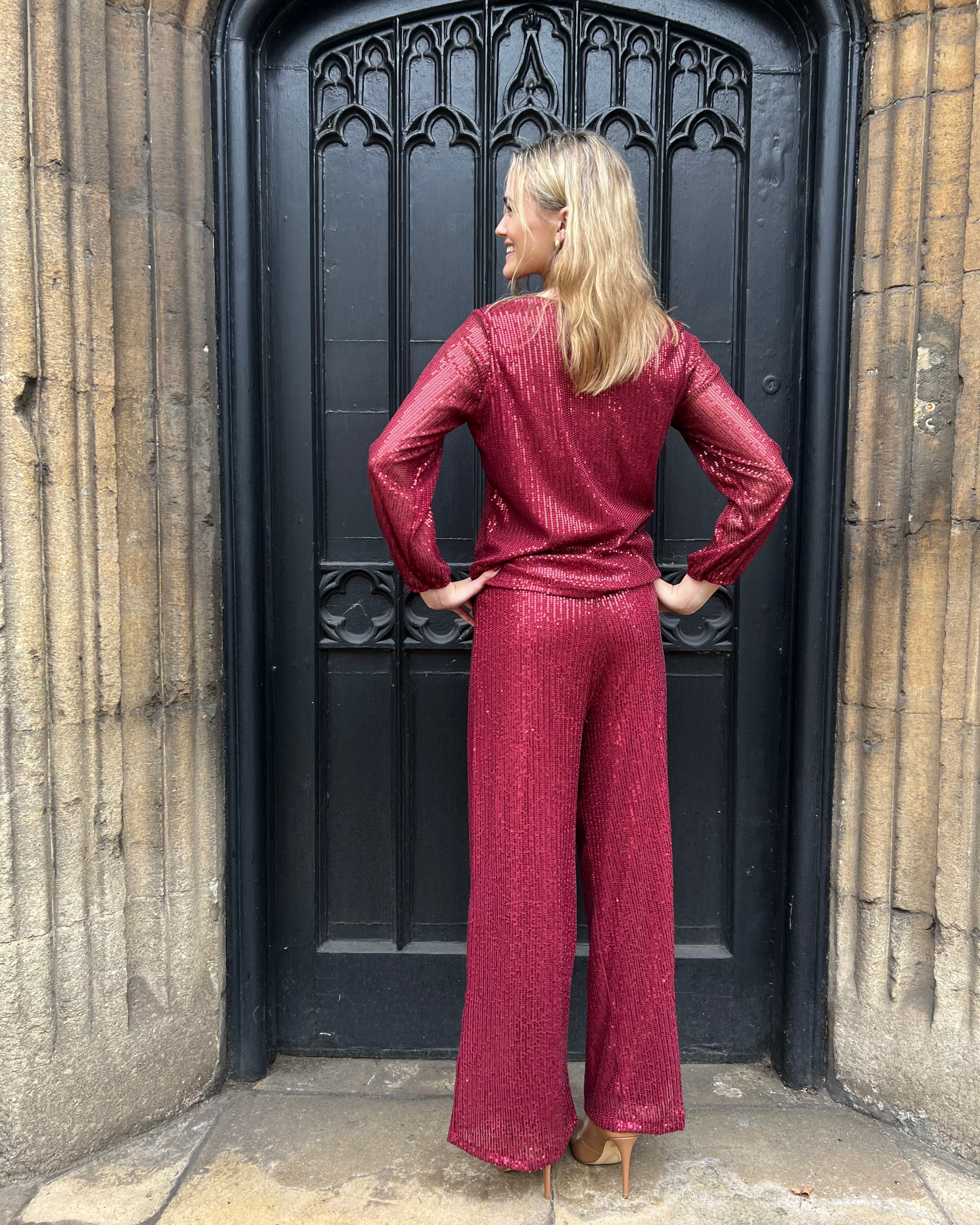 Issyma Sequin Trousers