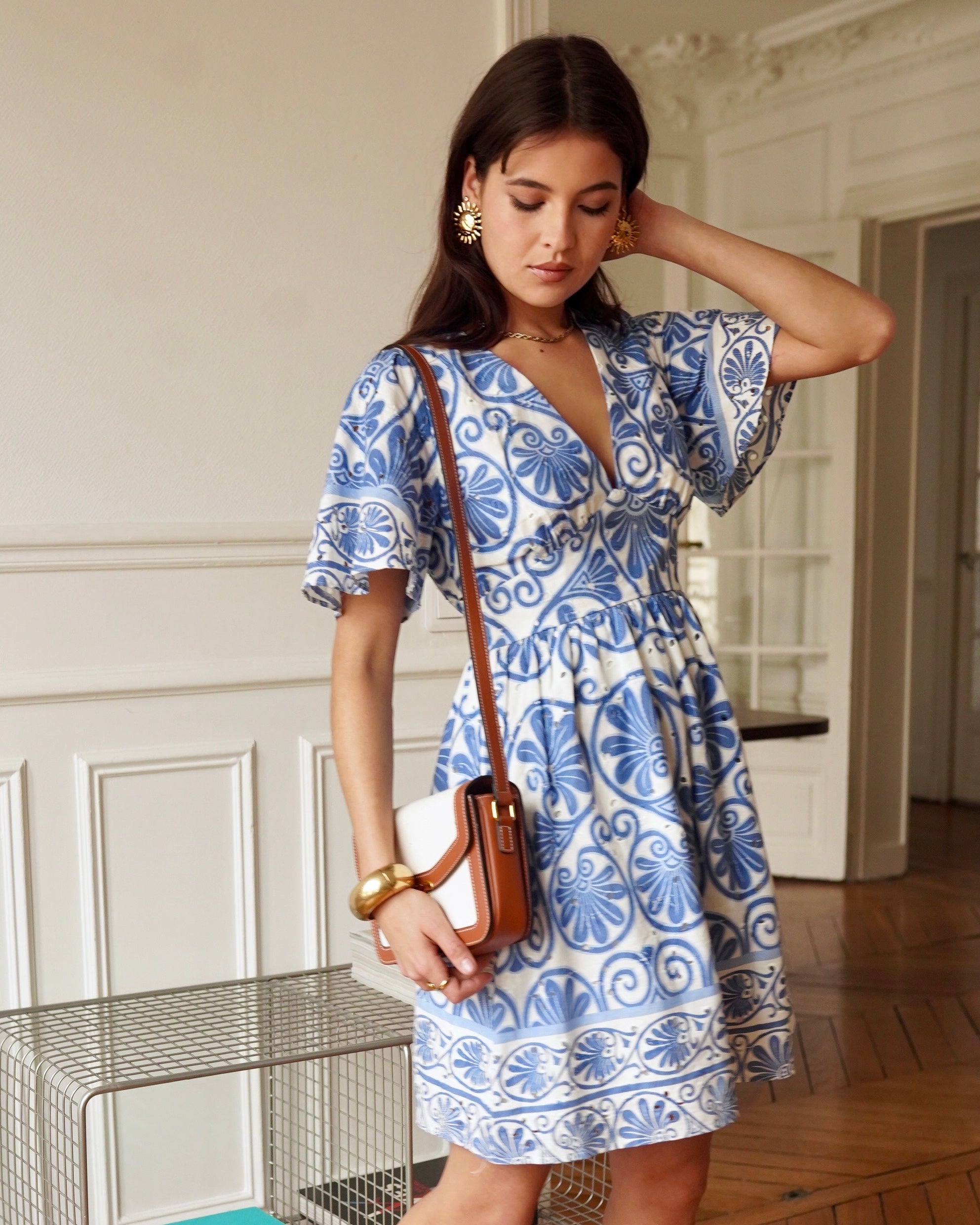 Millie Dress - Blue