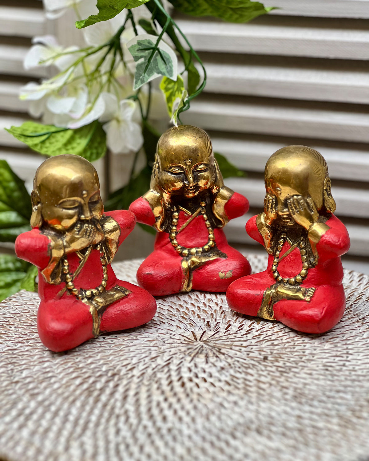 Brass Buddha Trio