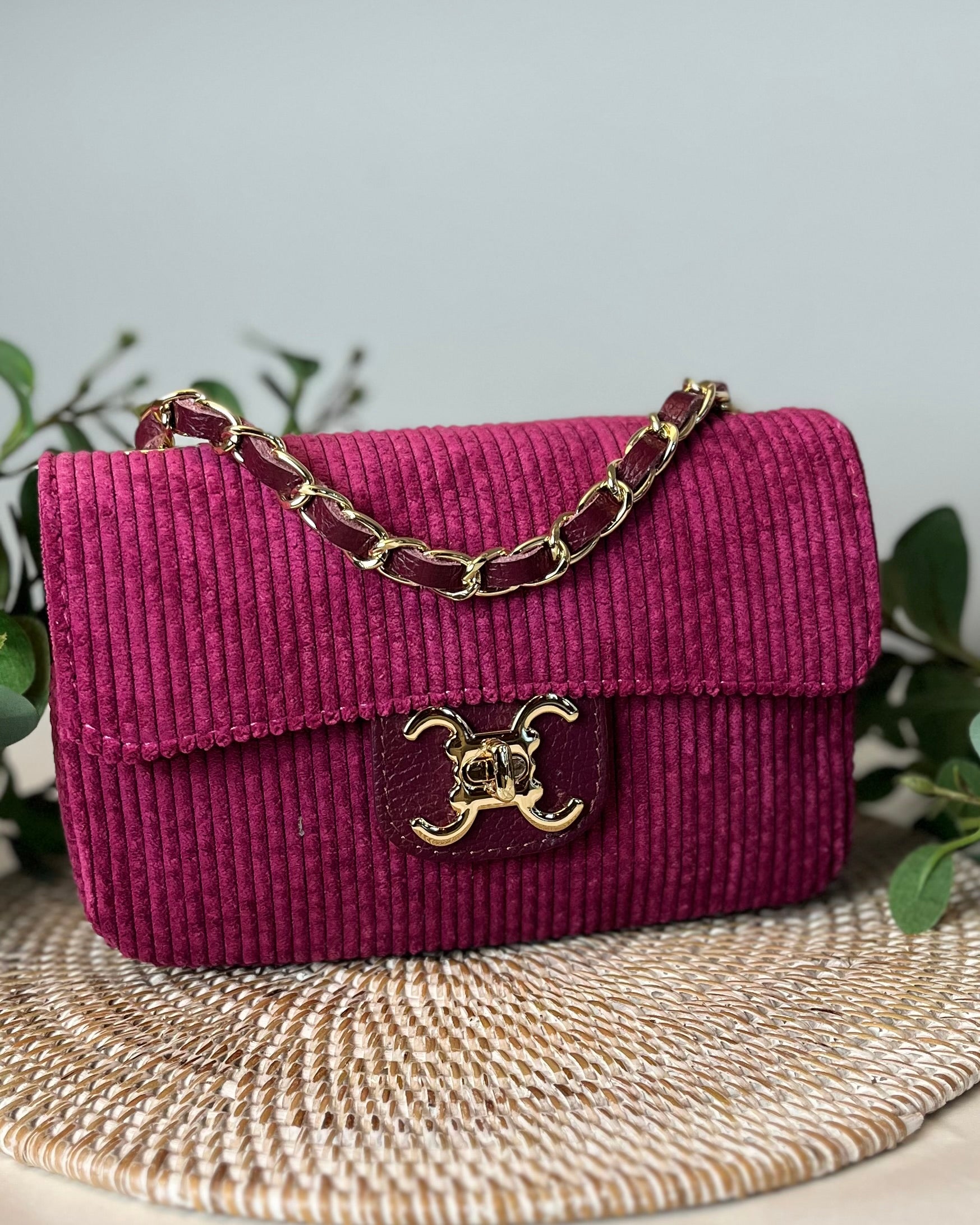 Corabelle Handbag - Berry