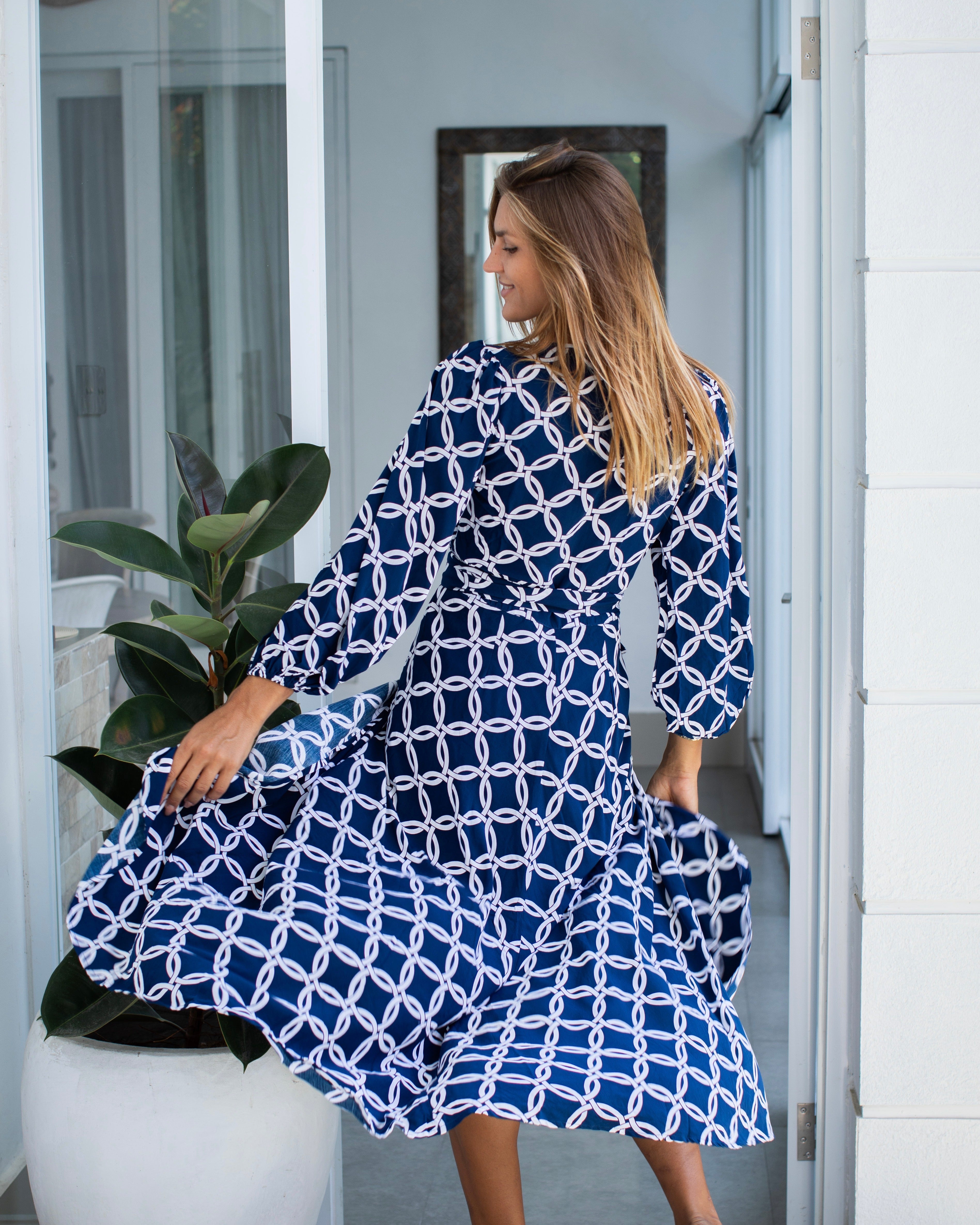 Beatrice - Navy Large Olympic
