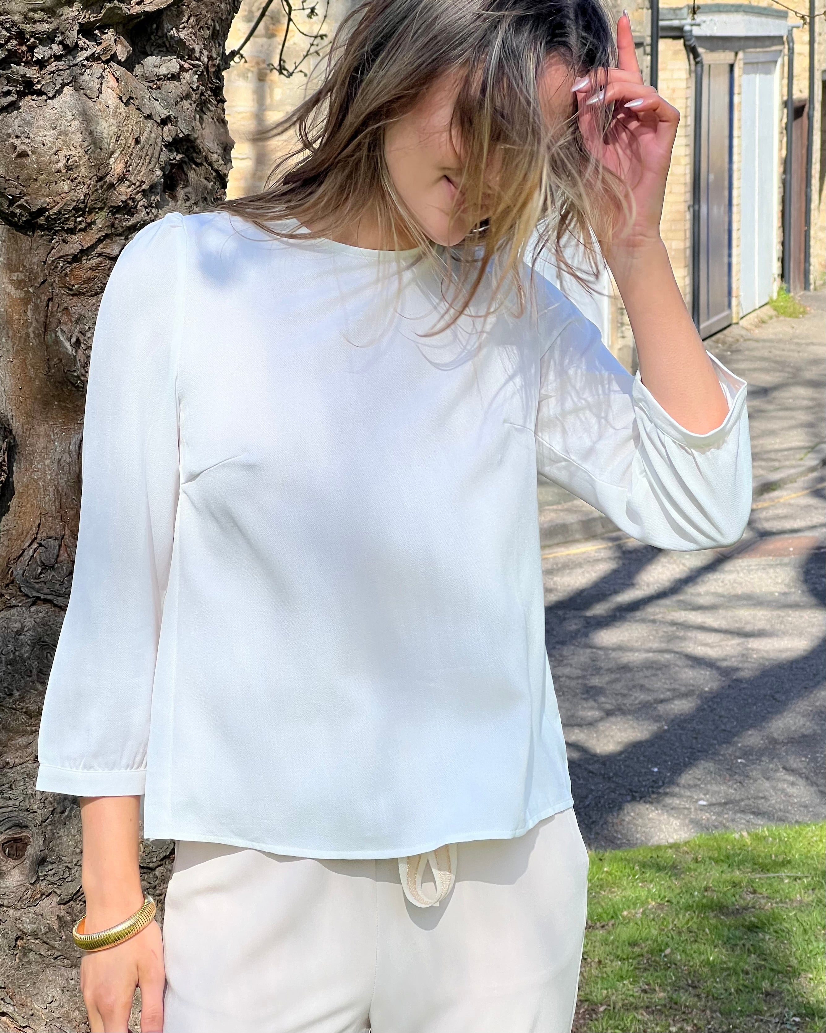 Eloise Top - White