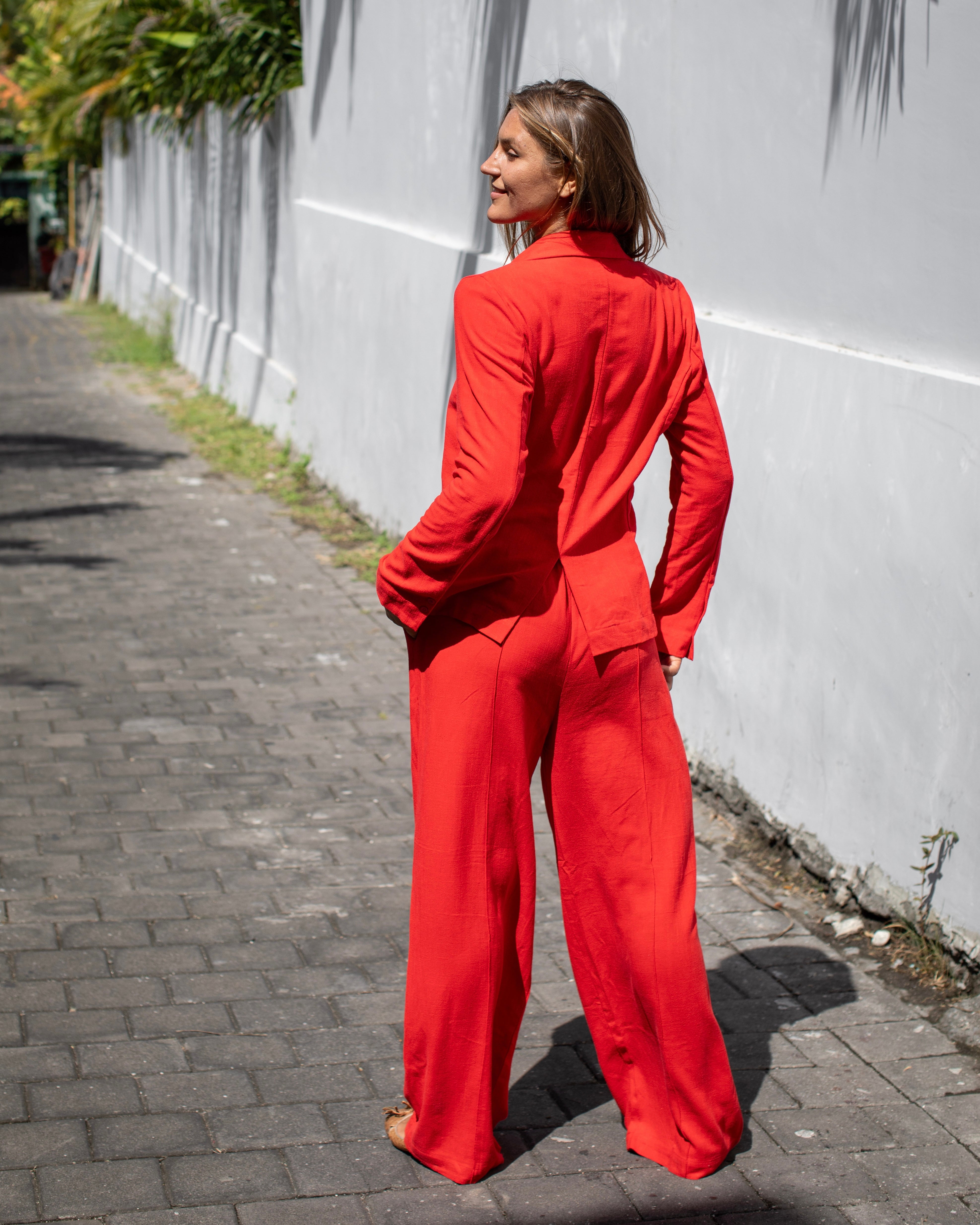 Genevieve Blazer - Red