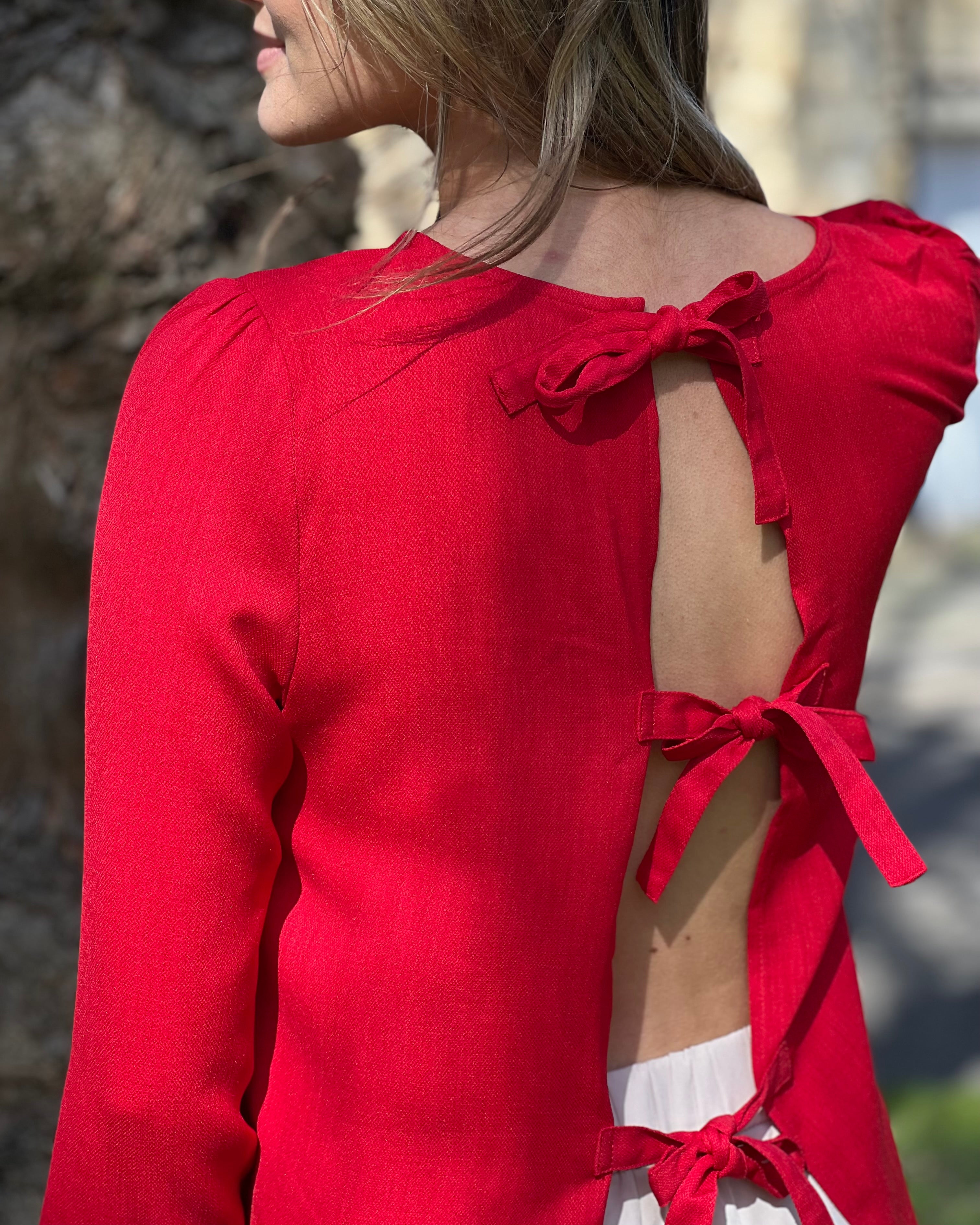 Eloise Top - Red