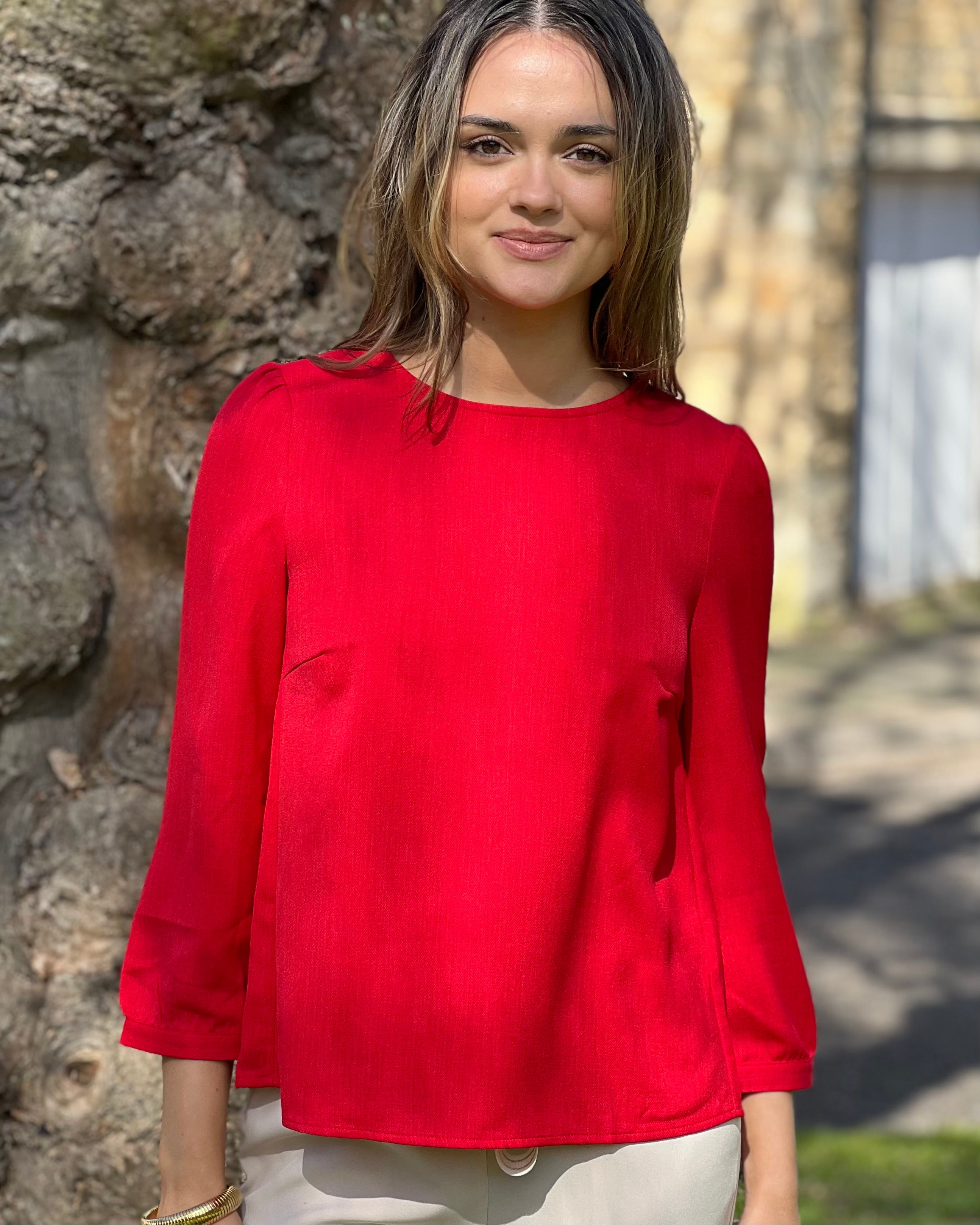 Eloise Top - Red