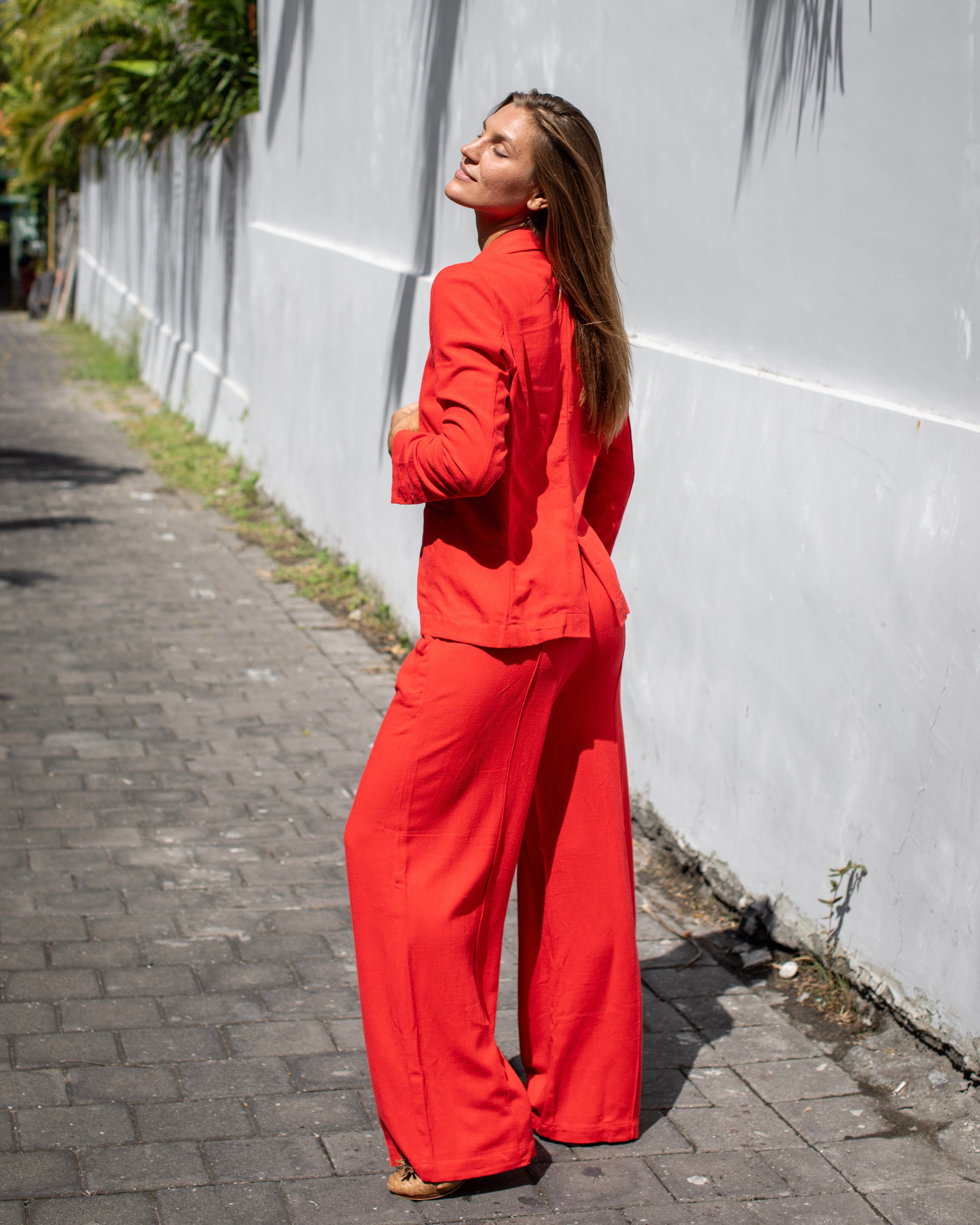 Genevieve Blazer - Red