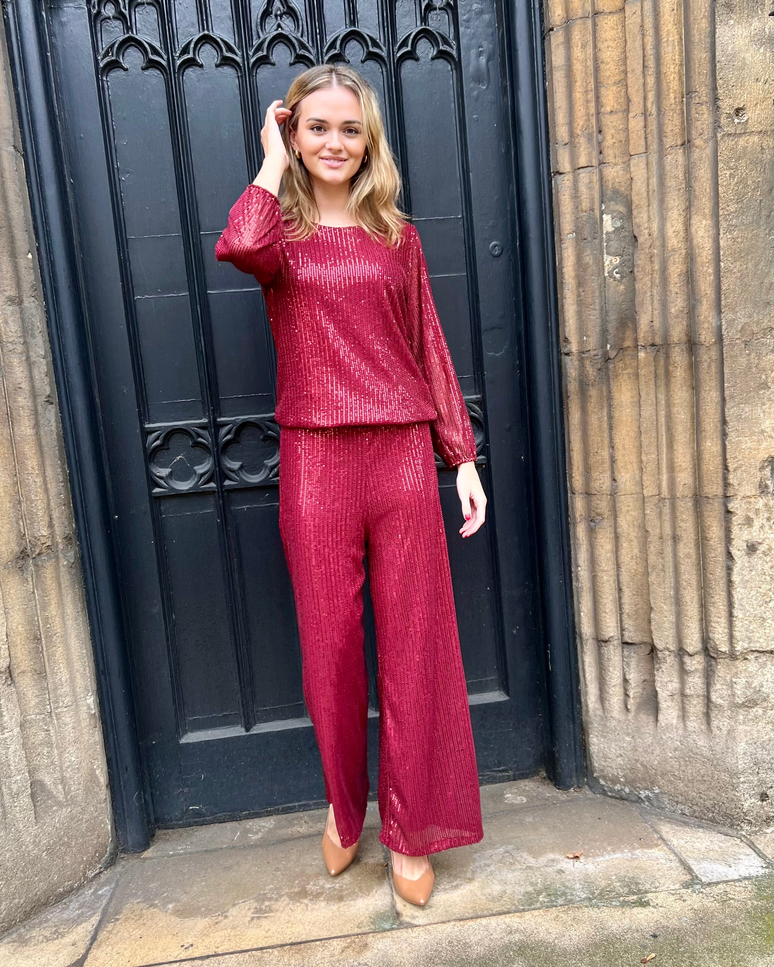 Issyma Sequin Trousers