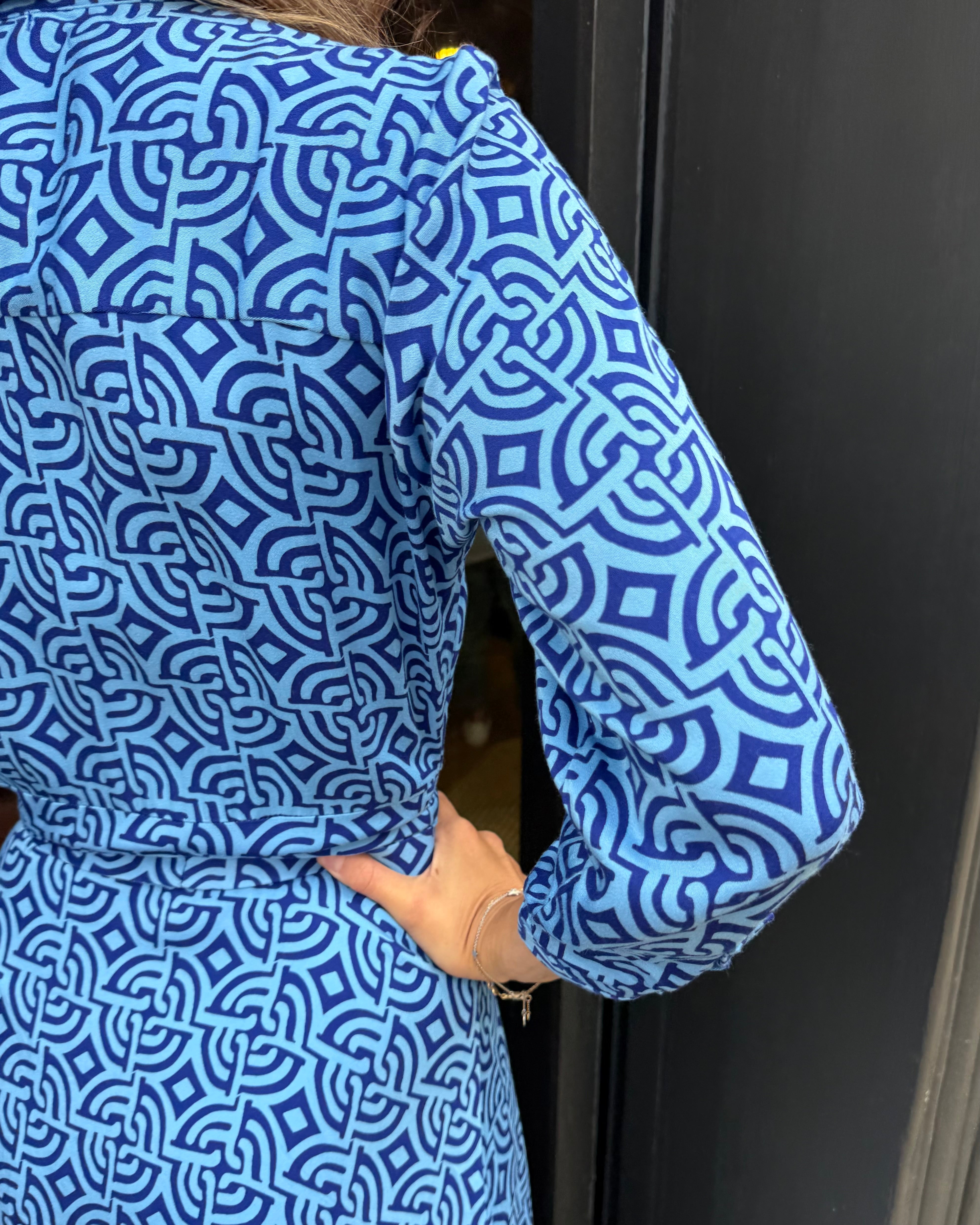 Florence - Insignia Blue Maze