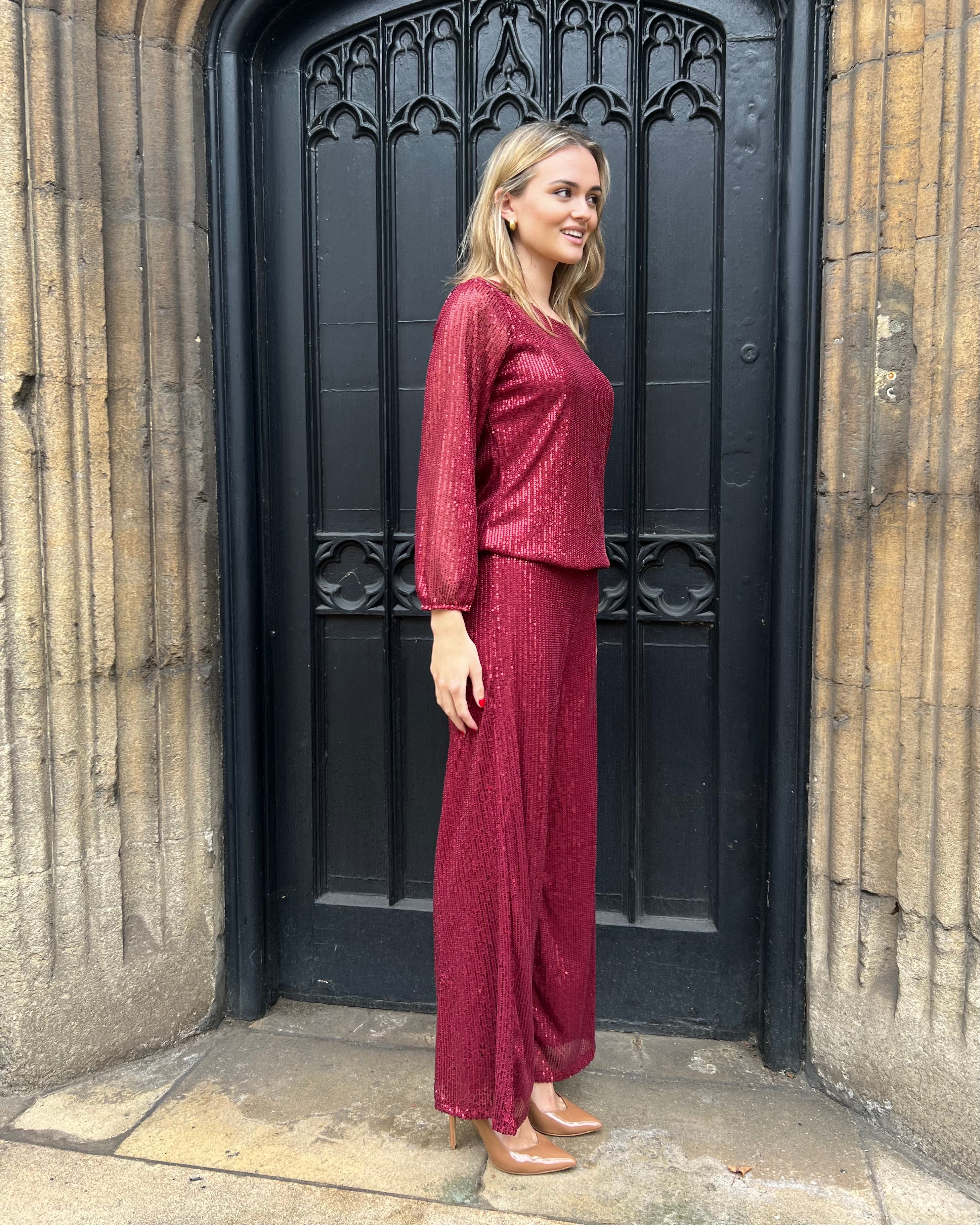 Issyma Sequin Trousers