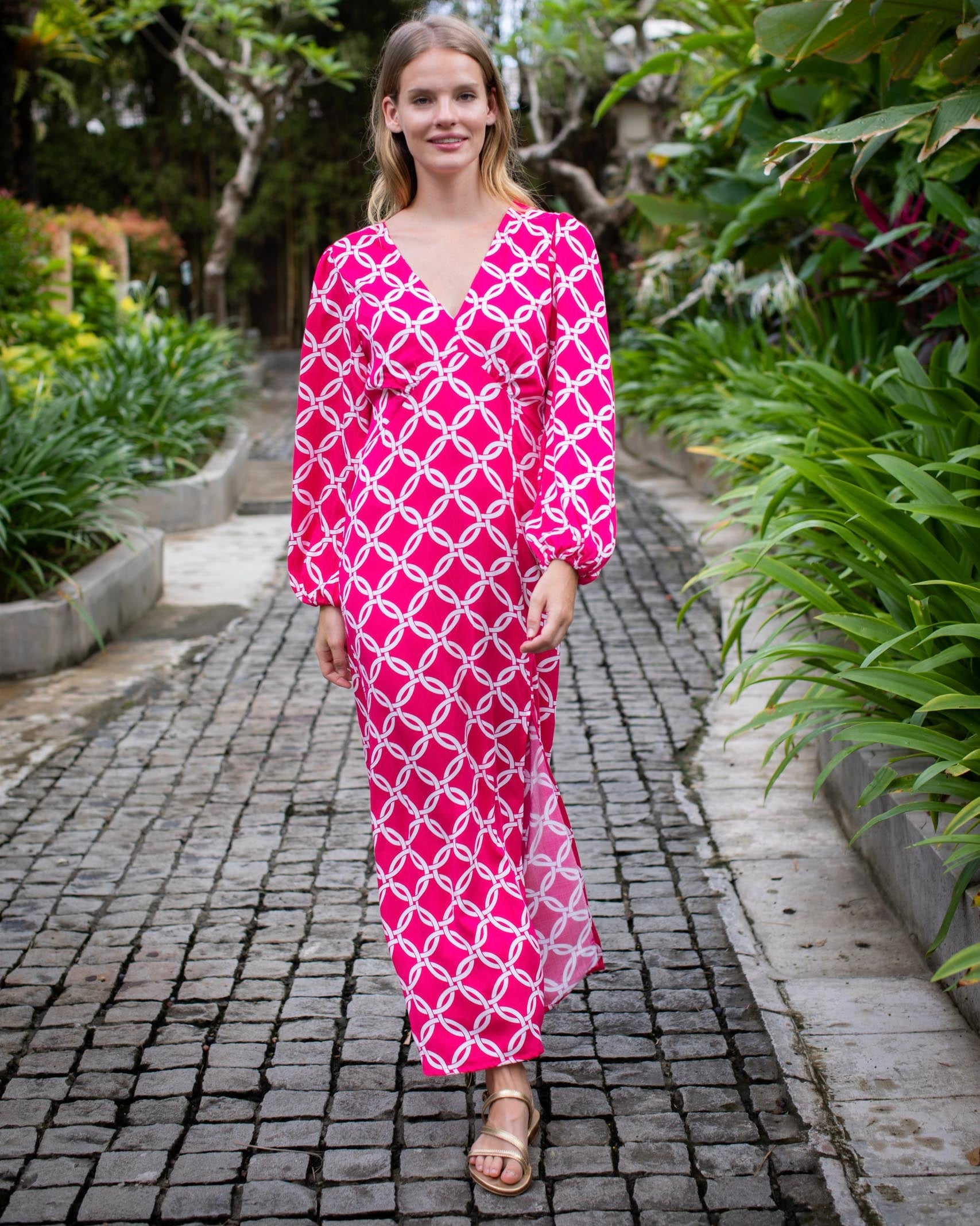 Darcy - Fuchsia Olympic Bamboo Satin