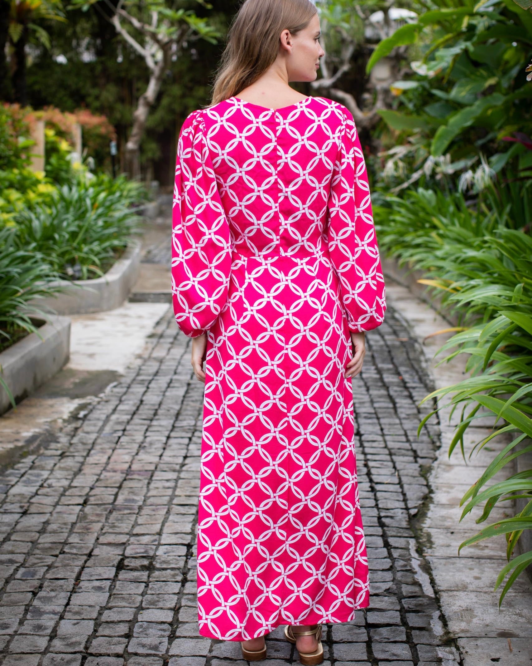 Darcy - Fuchsia Olympic Bamboo Satin