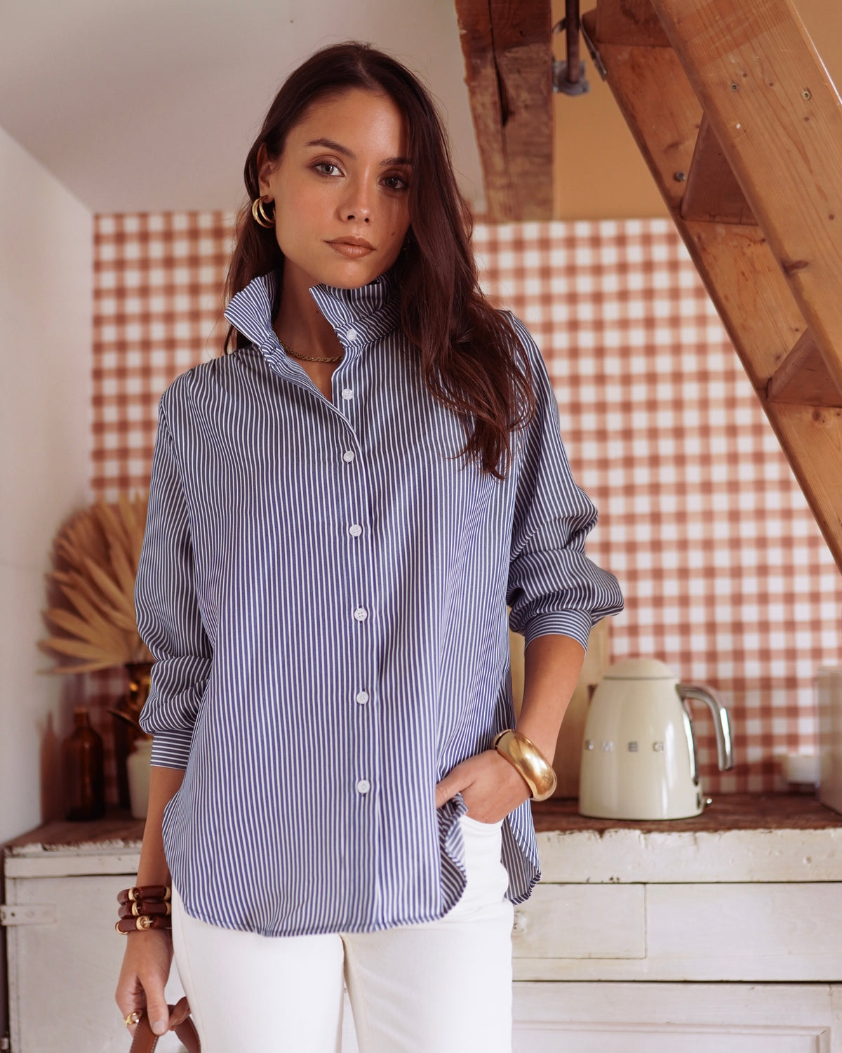 Arianne Striped Blouse