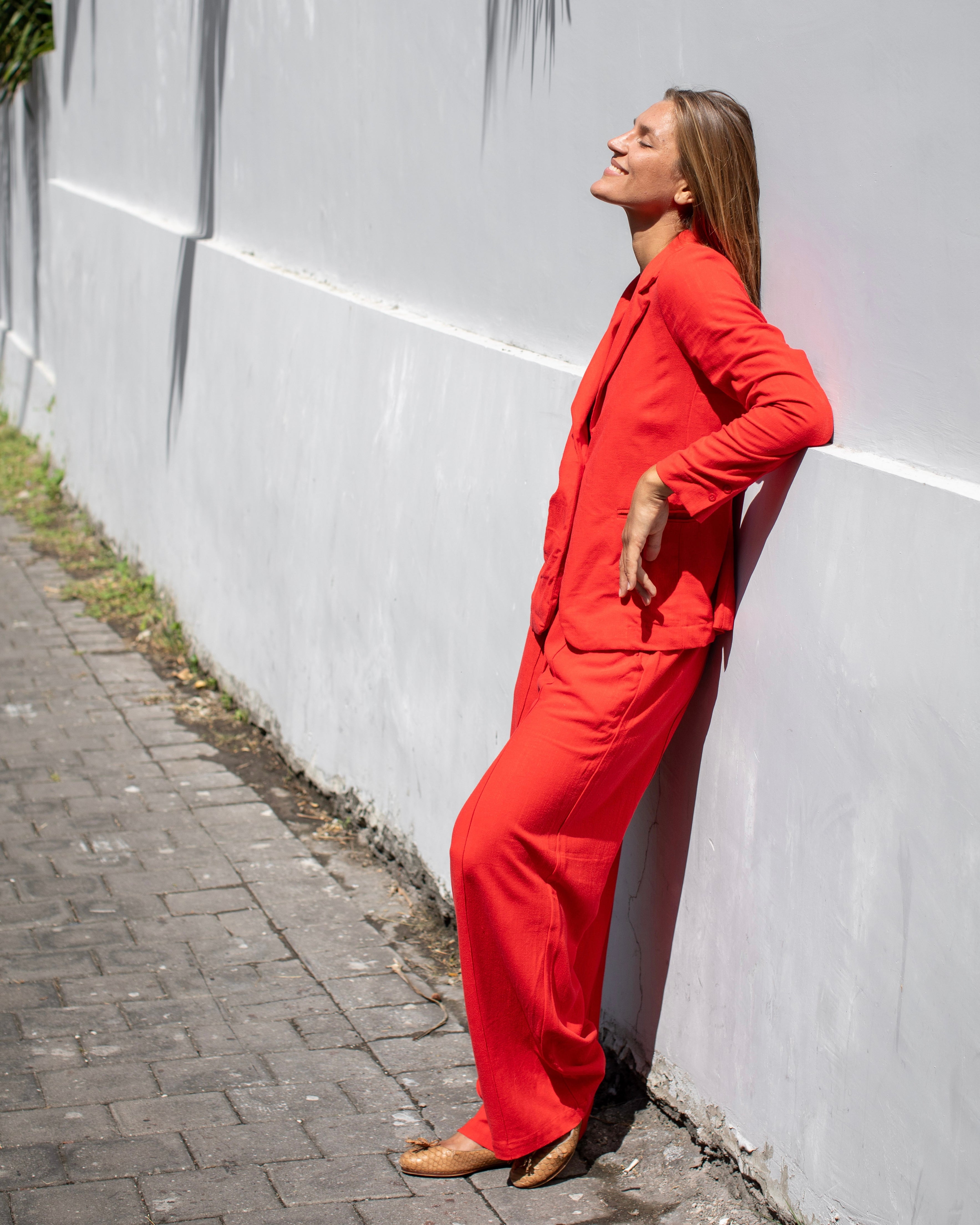 Genevieve Blazer - Red